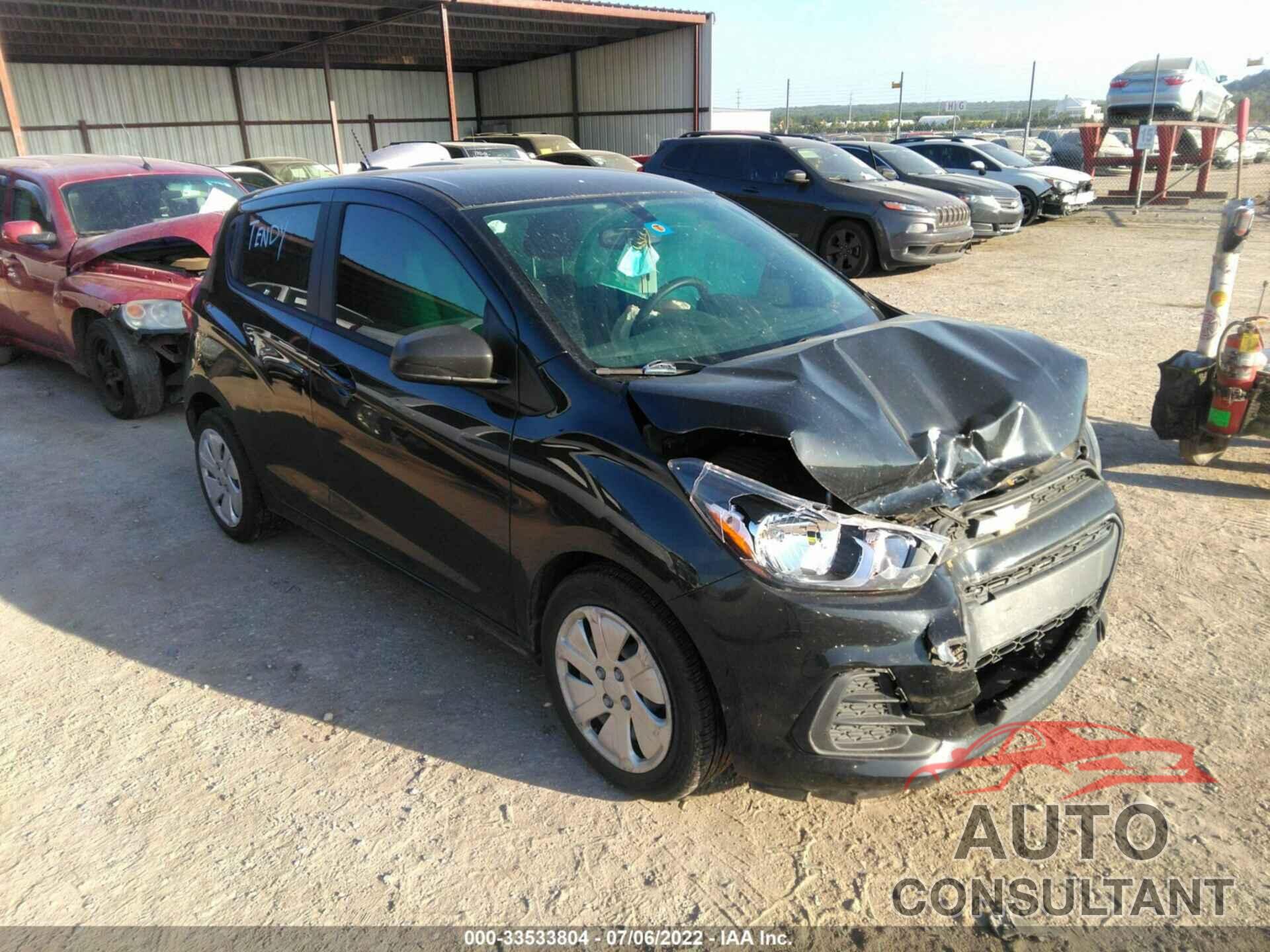 CHEVROLET SPARK 2018 - KL8CB6SA6JC441866