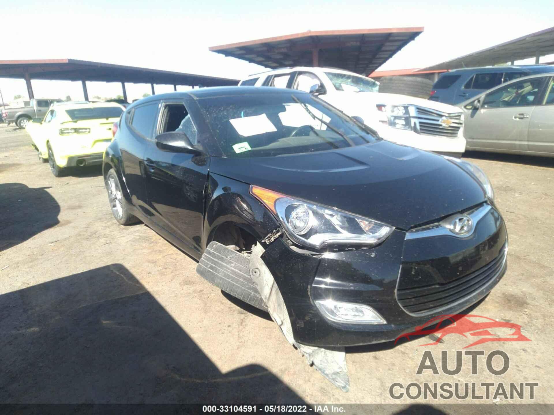 HYUNDAI VELOSTER 2017 - KMHTC6AD0HU321660