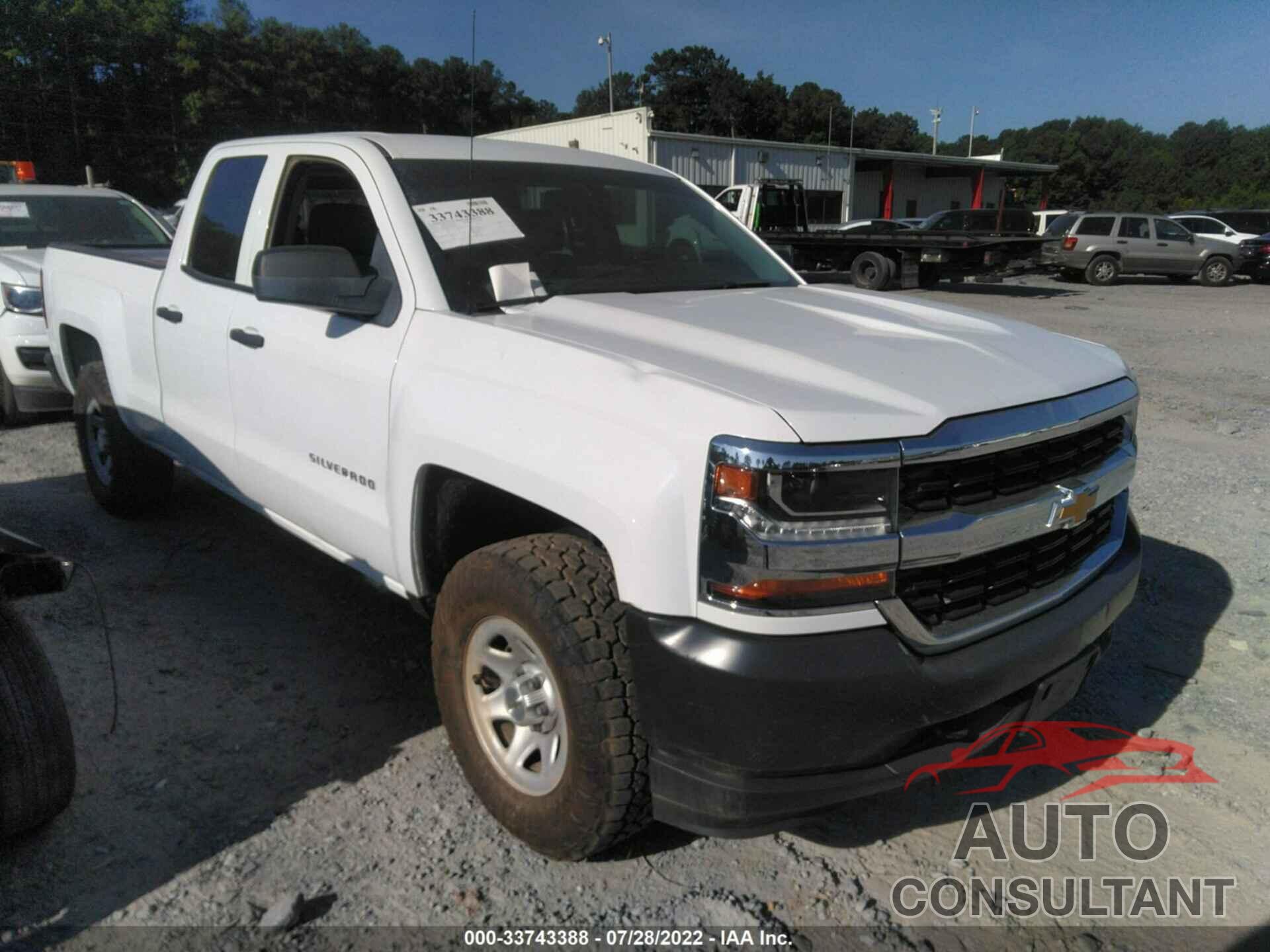 CHEVROLET SILVERADO 1500 2016 - 1GCVKNEH8GZ378407