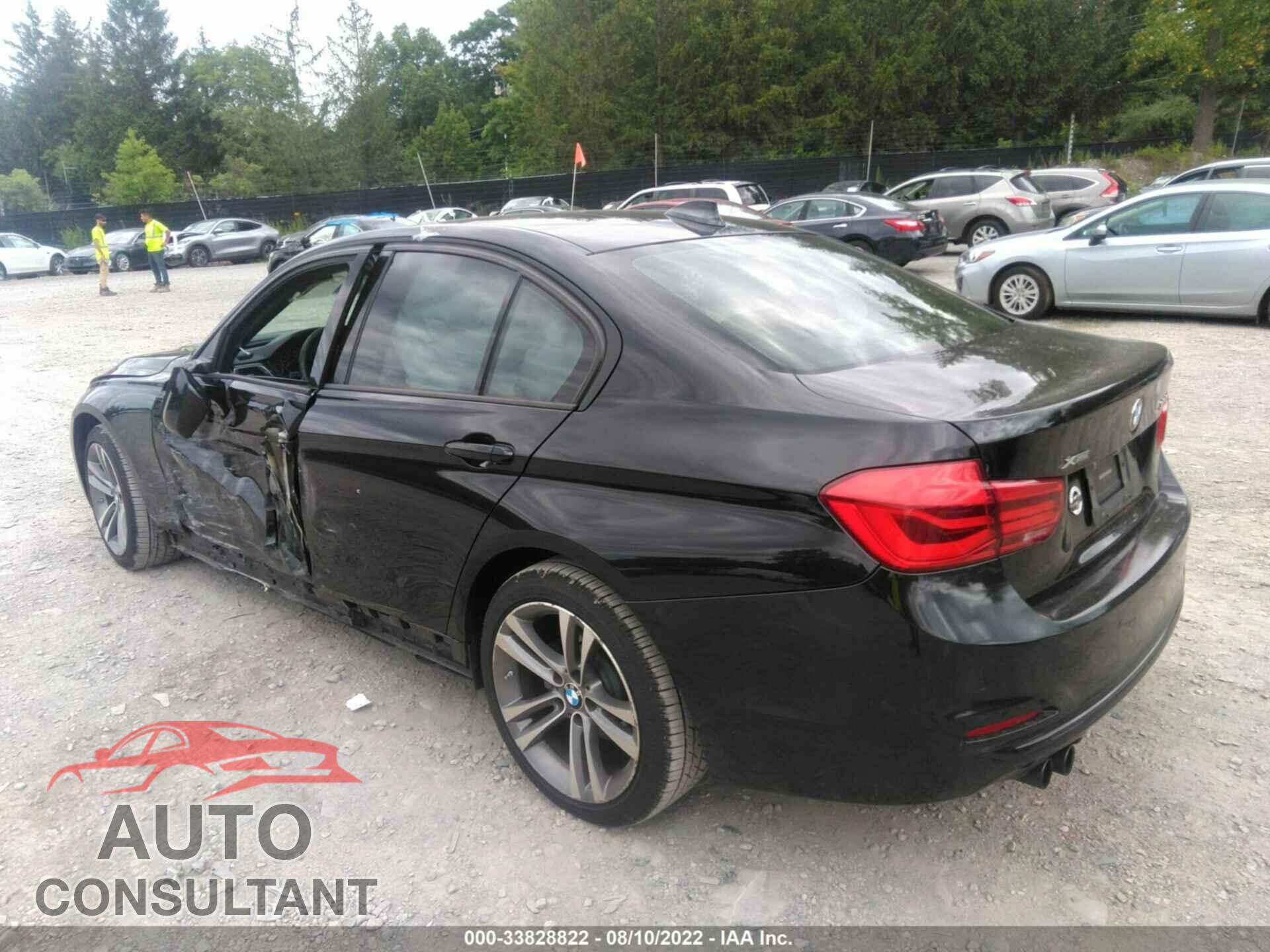 BMW 3 SERIES 2016 - WBA8E3G59GNU01080