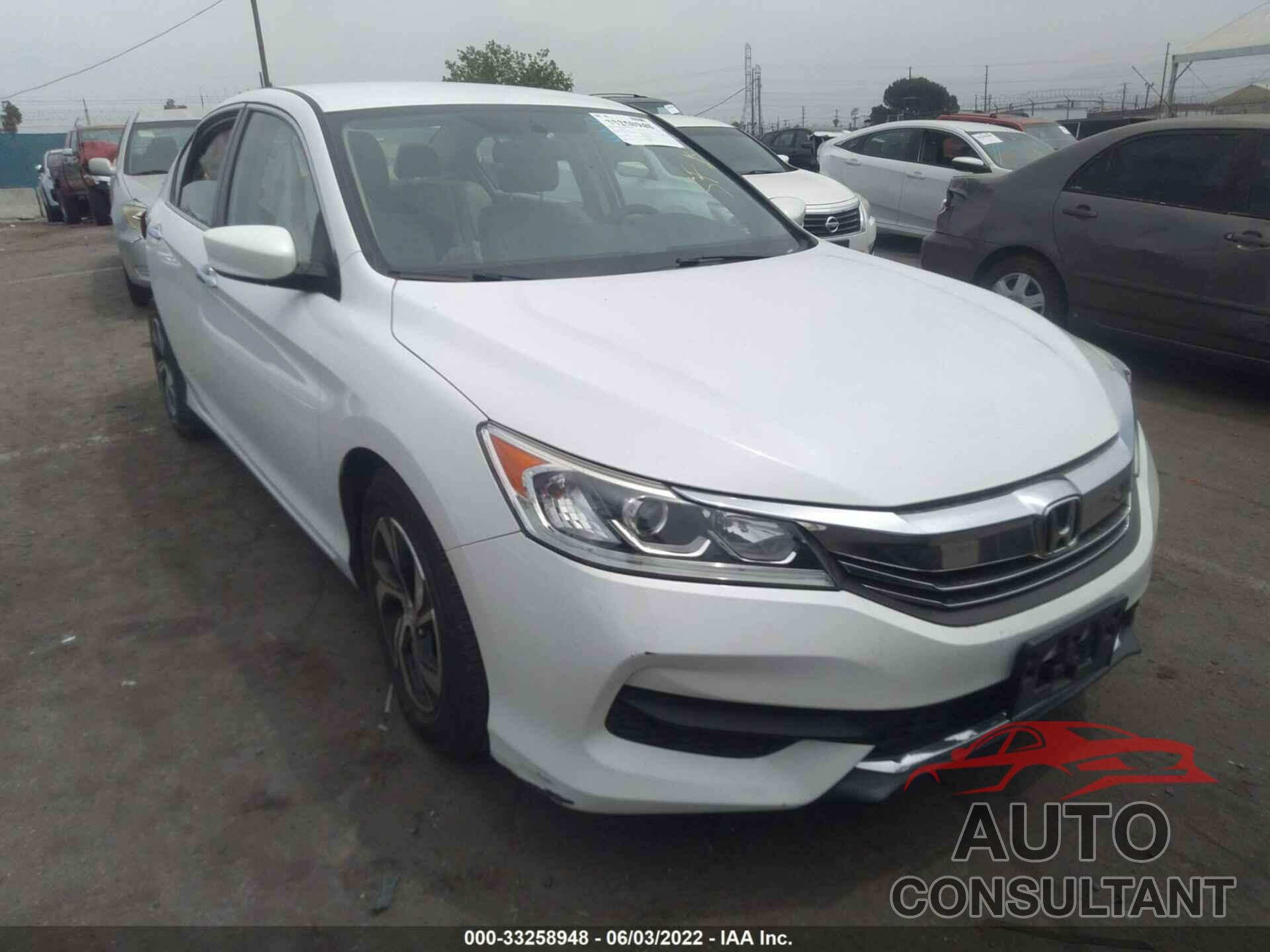 HONDA ACCORD SEDAN 2017 - 1HGCR2F3XHA002703