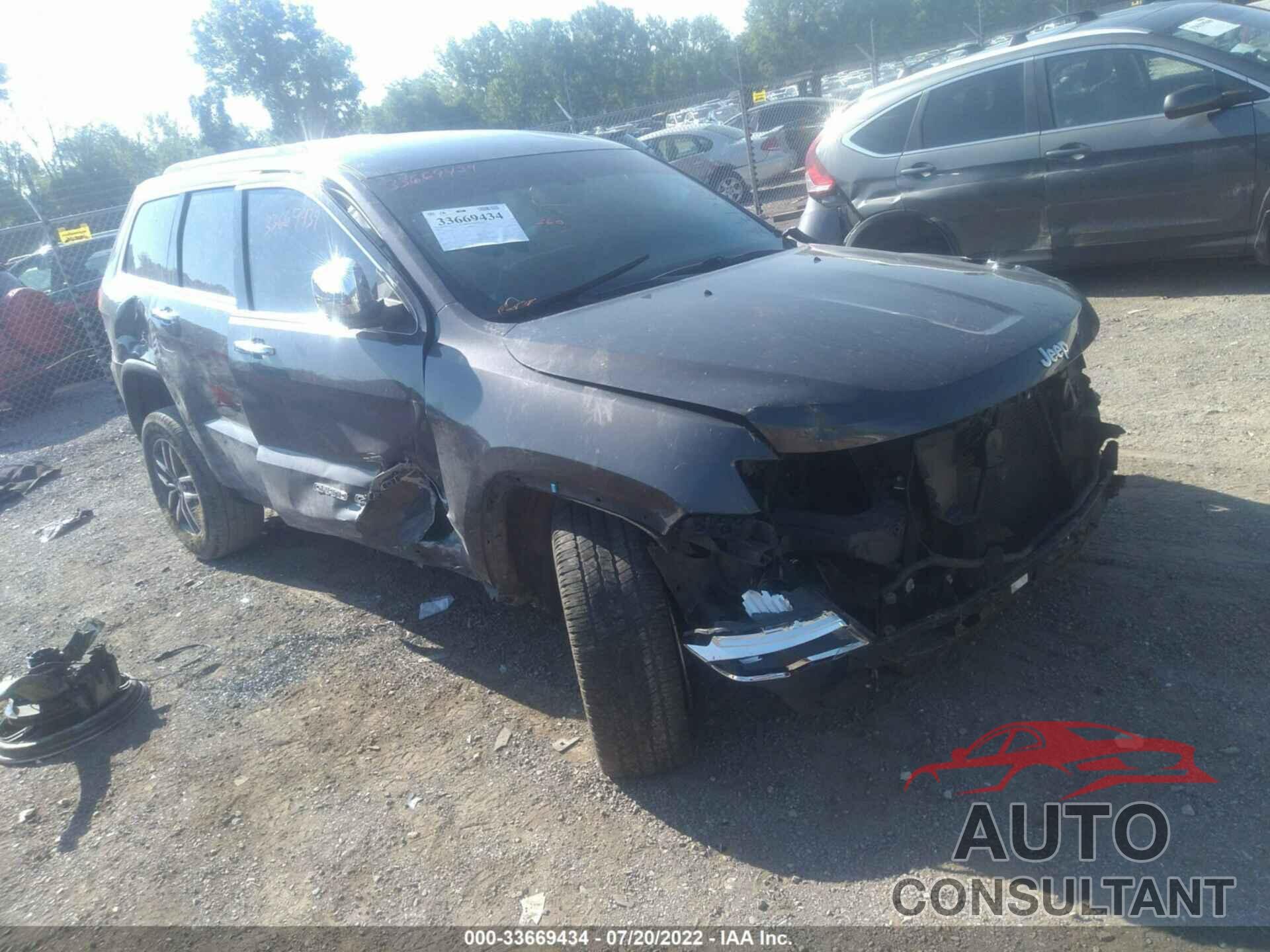 JEEP GRAND CHEROKEE 2017 - 1C4RJFBG0HC812524
