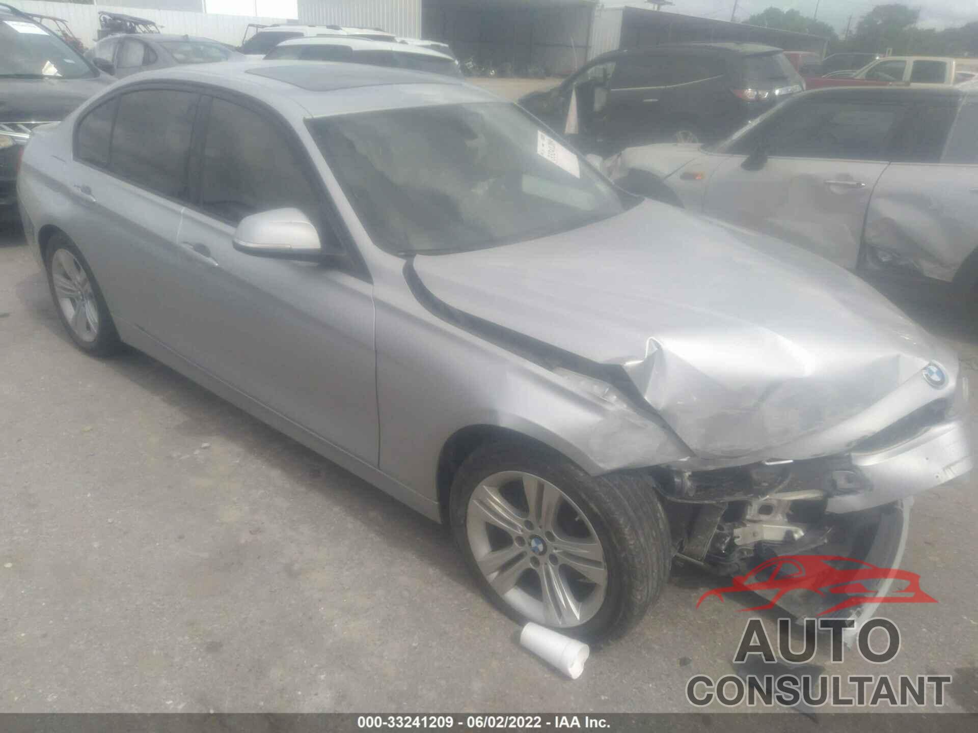 BMW 3 SERIES 2016 - WBA8E9G51GNT83970