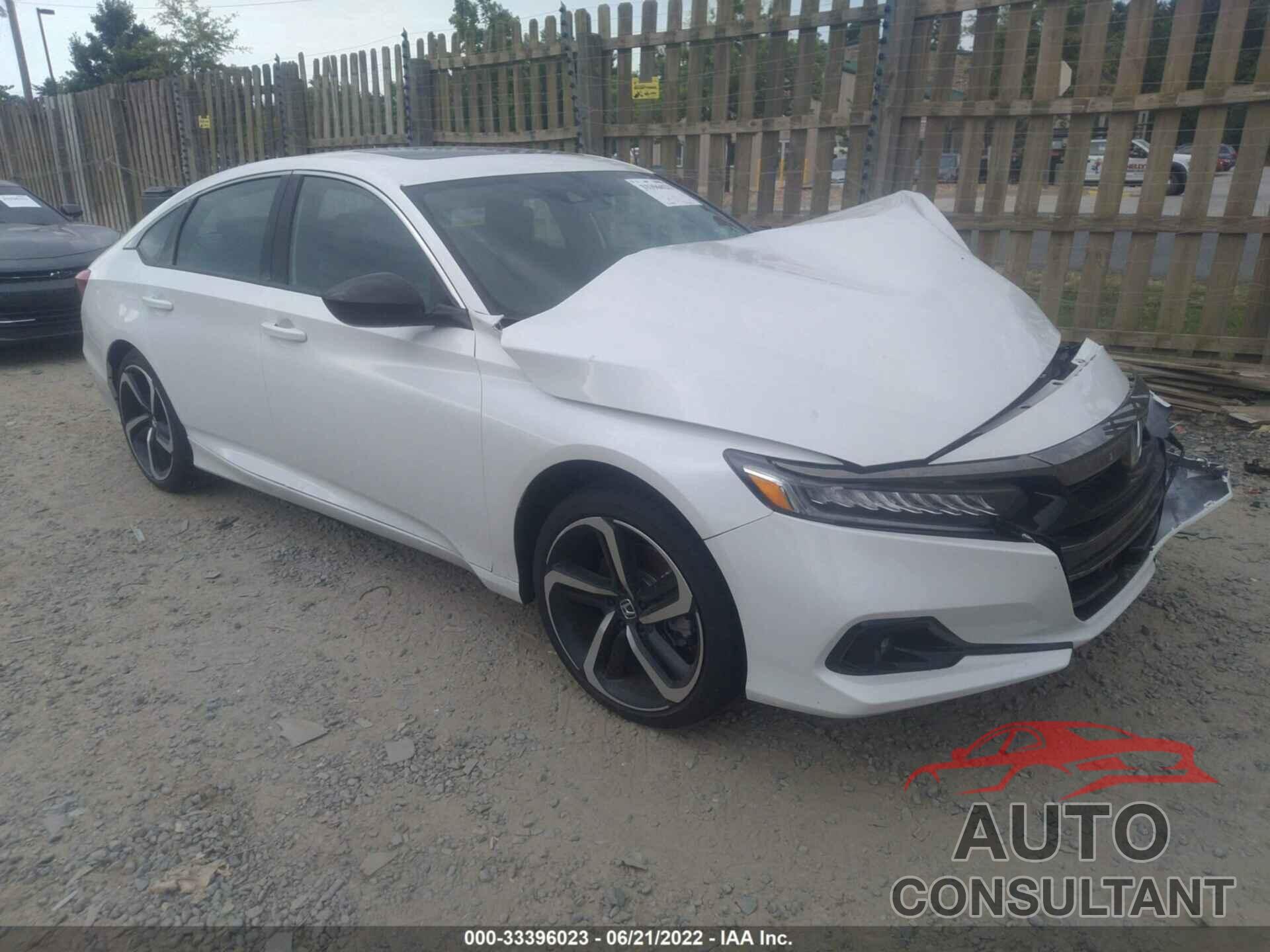 HONDA ACCORD SEDAN 2022 - 1HGCV2F36NA003743