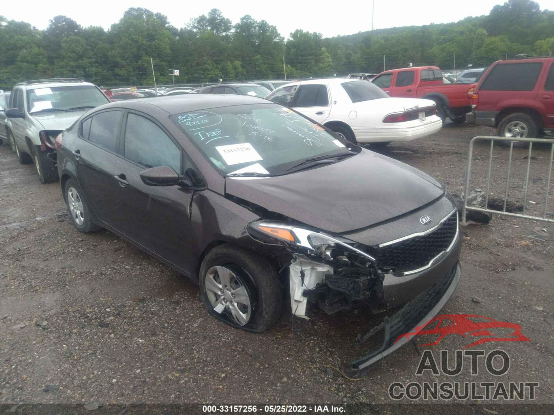 KIA FORTE 2017 - 3KPFL4A79HE141169