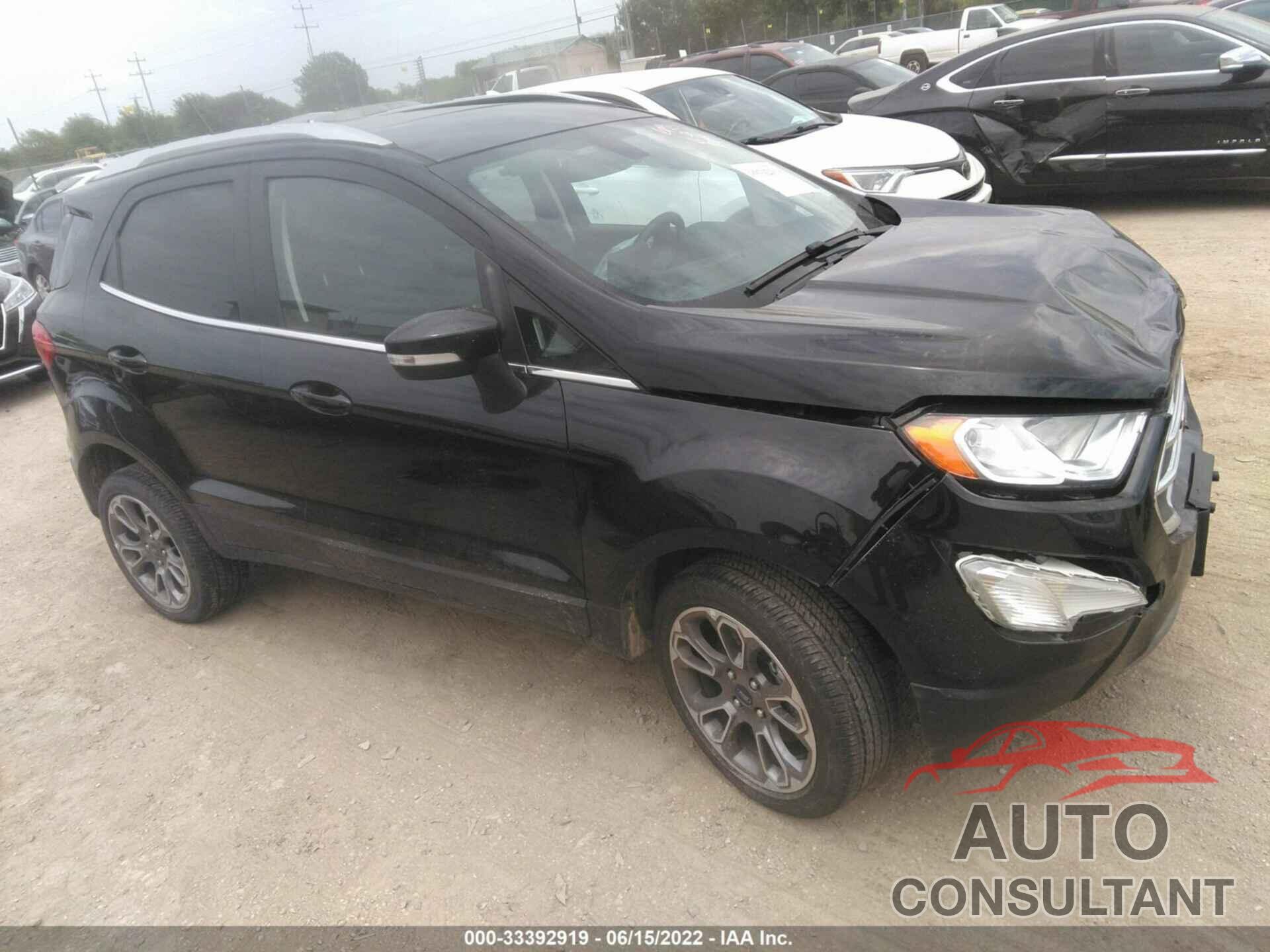 FORD ECOSPORT 2021 - MAJ6S3KL1MC401984