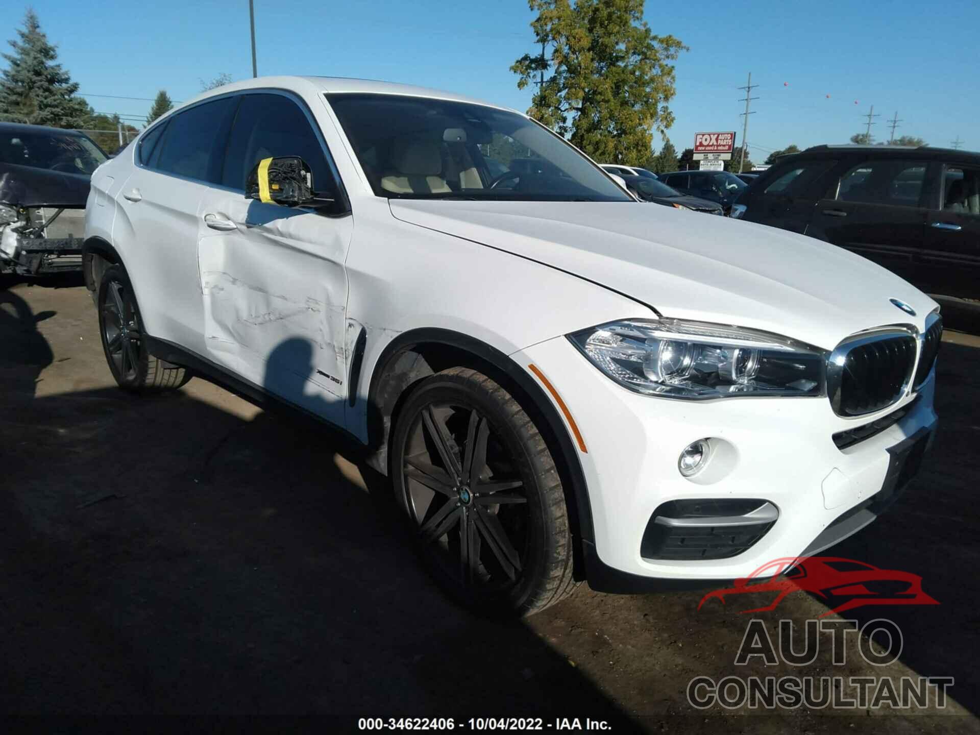 BMW X6 2016 - 5UXKU2C58G0N82812