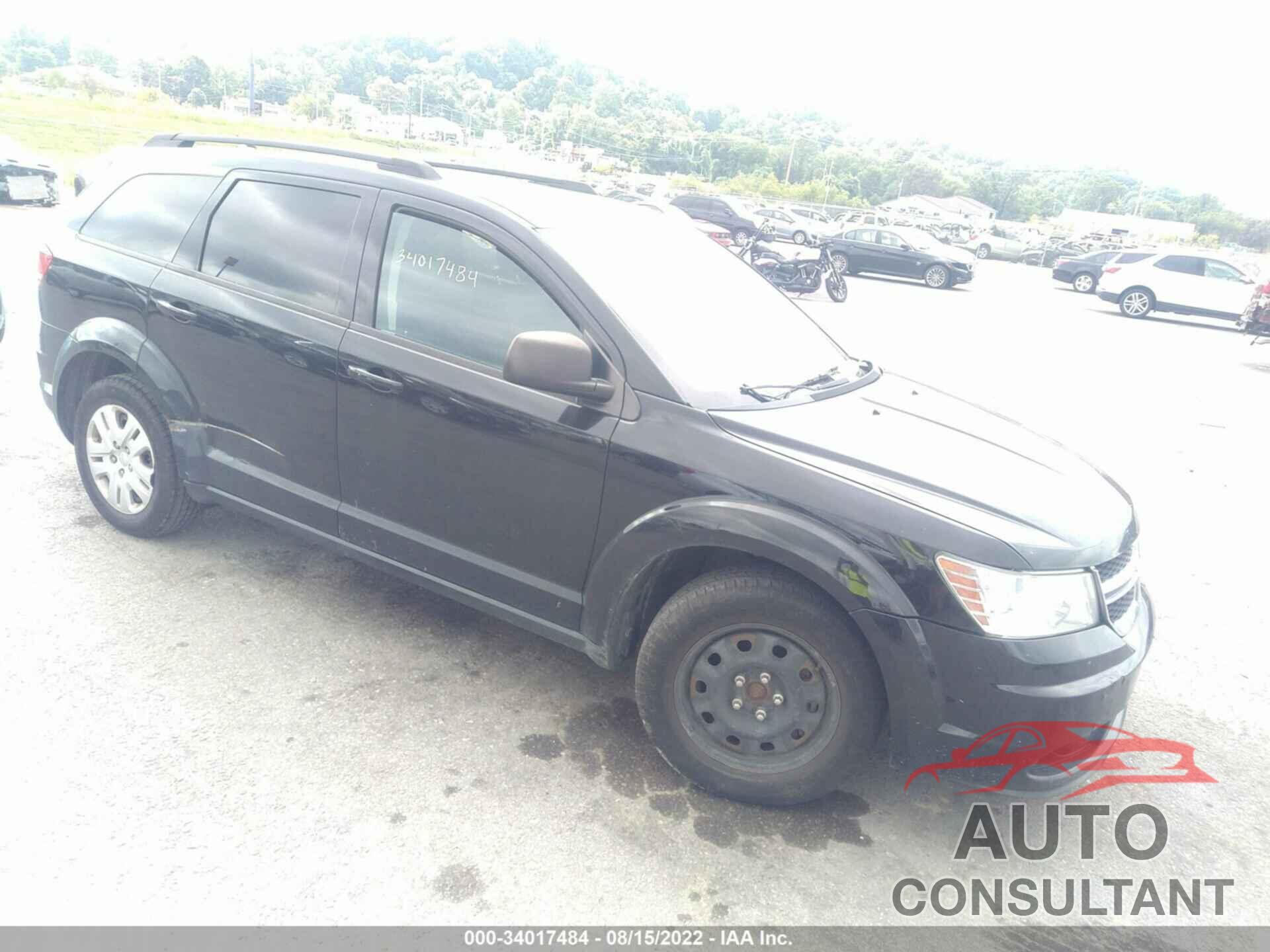 DODGE JOURNEY 2016 - 3C4PDCAB6GT109936