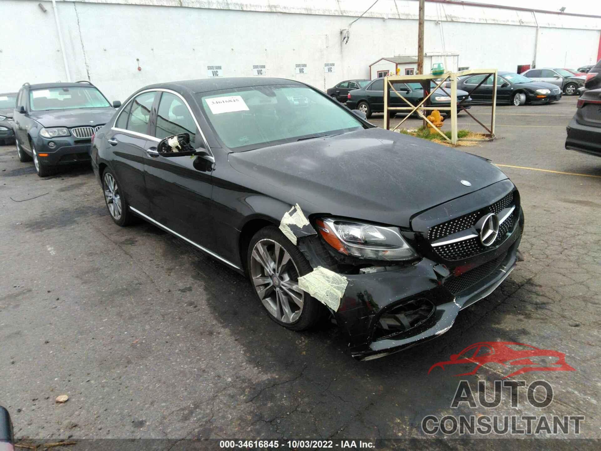 MERCEDES-BENZ C-CLASS 2016 - 55SWF4JB6GU174441