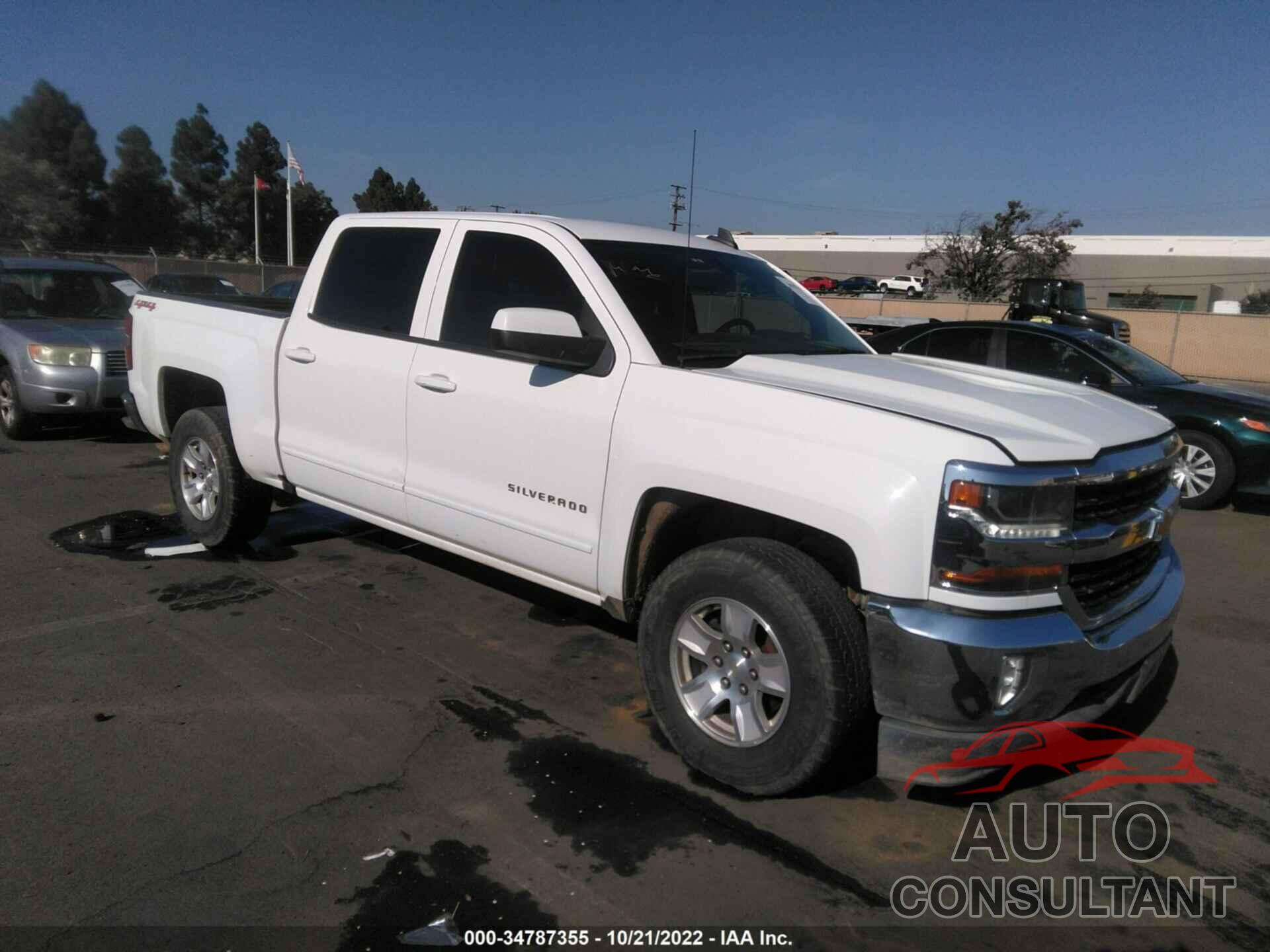 CHEVROLET SILVERADO 1500 2018 - 3GCUKREC2JG178850