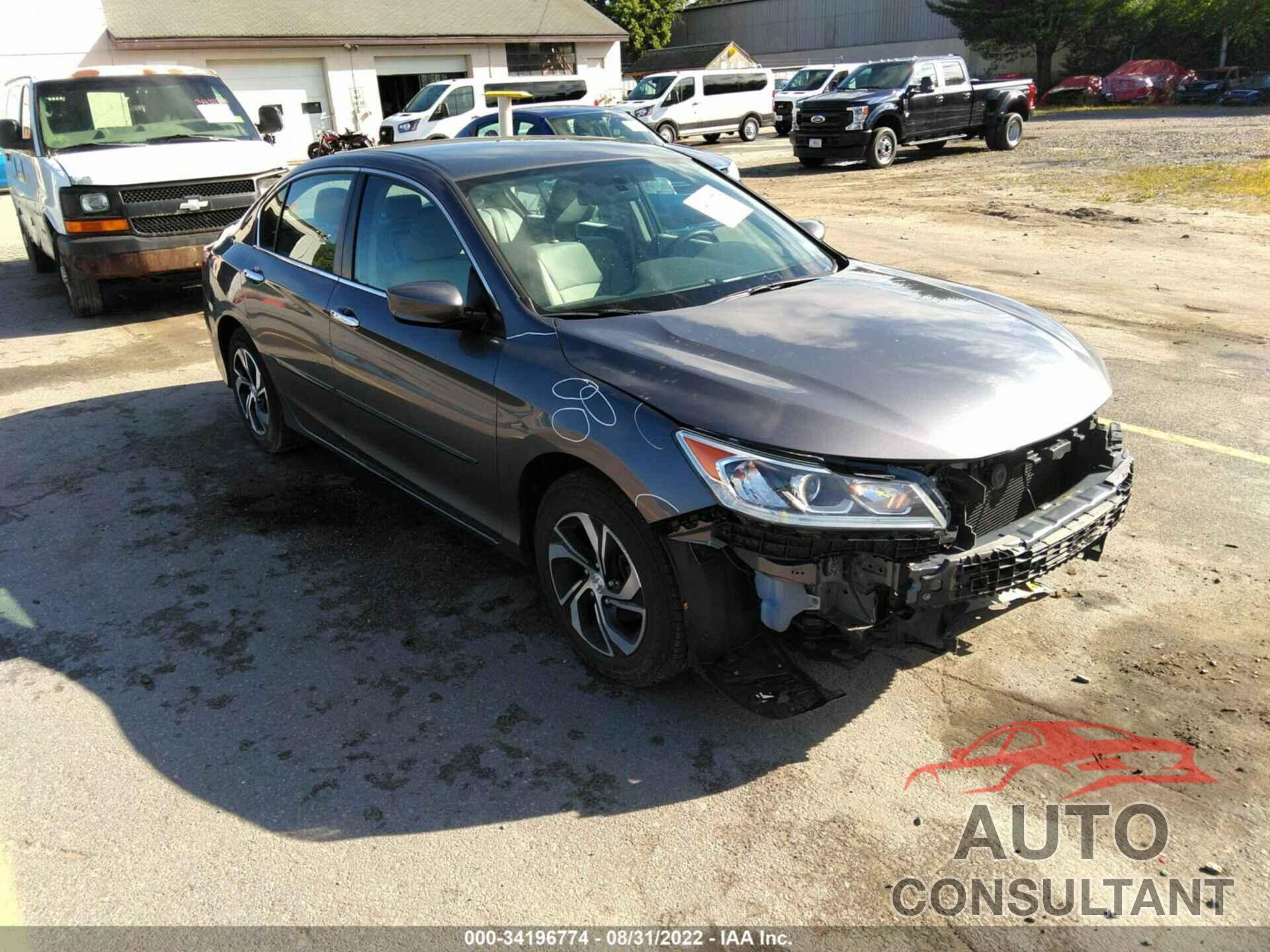 HONDA ACCORD SEDAN 2016 - 1HGCR2F30GA082298