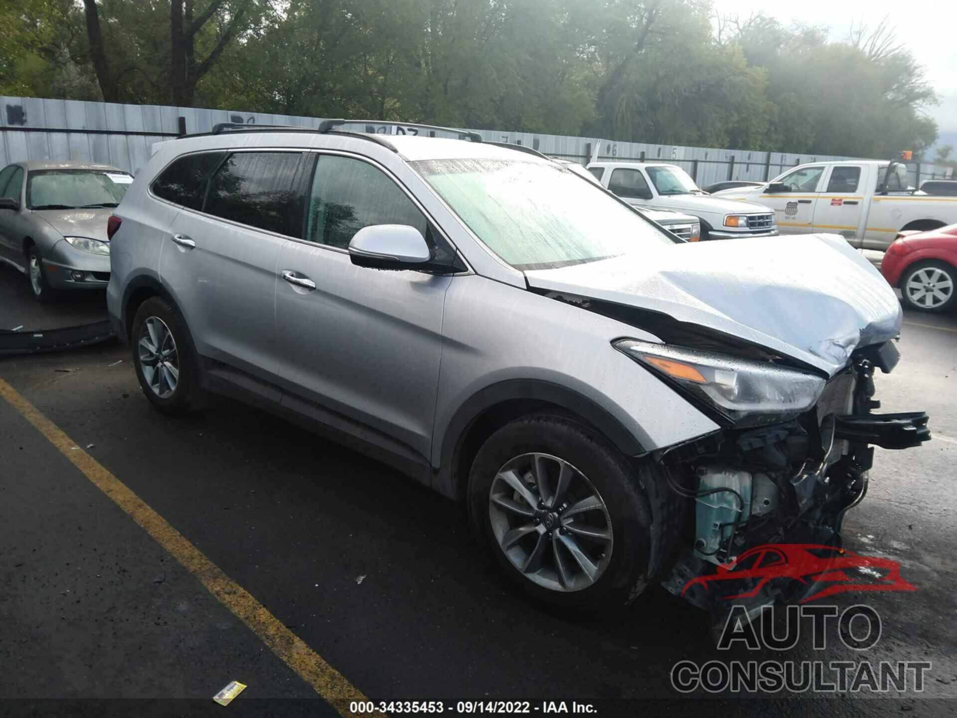 HYUNDAI SANTA FE 2017 - KM8SNDHF4HU243501