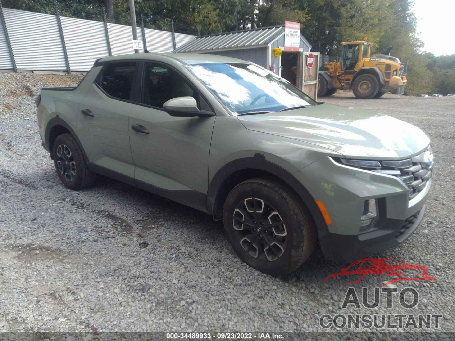 HYUNDAI SANTA CRUZ 2022 - 5NTJBDAE3NH028757