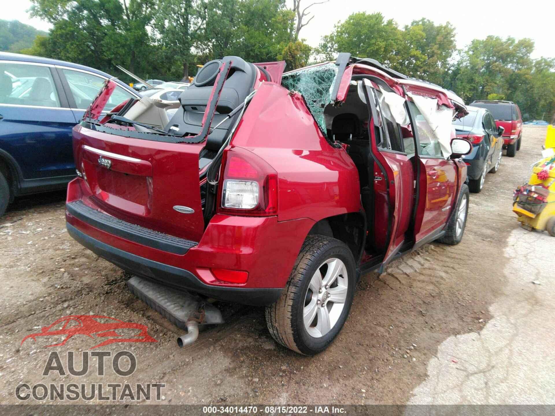 JEEP COMPASS 2017 - 1C4NJDEBXHD108148