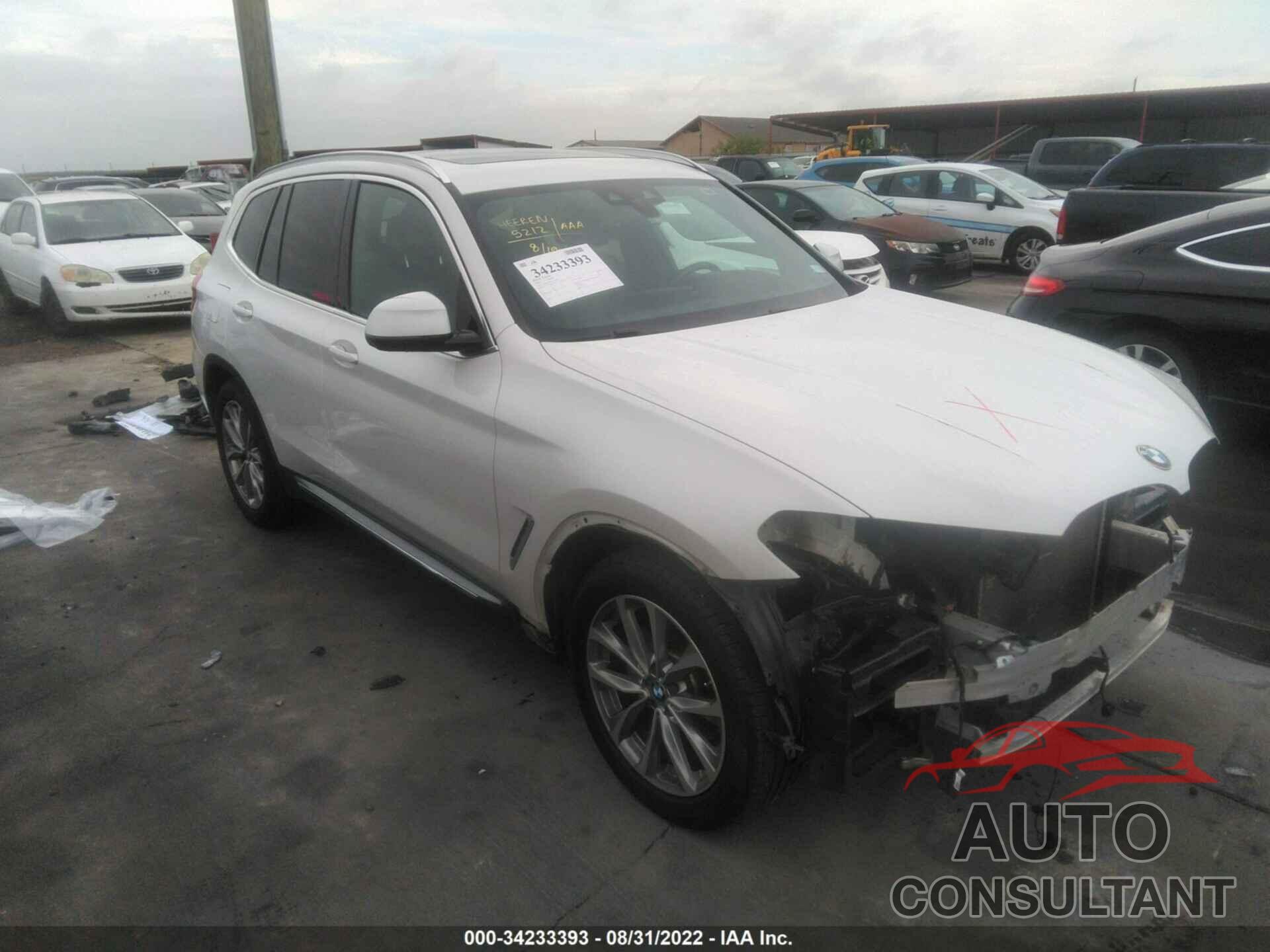 BMW X3 2018 - 5UXTR9C54JLC73586