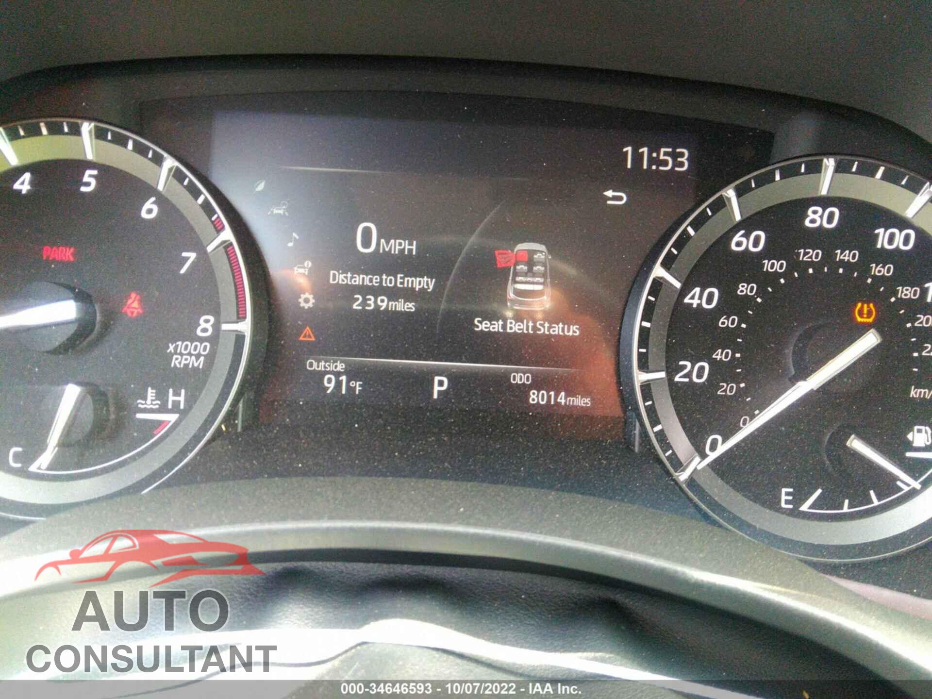 TOYOTA HIGHLANDER 2020 - 5TDGZRBH7LS003507
