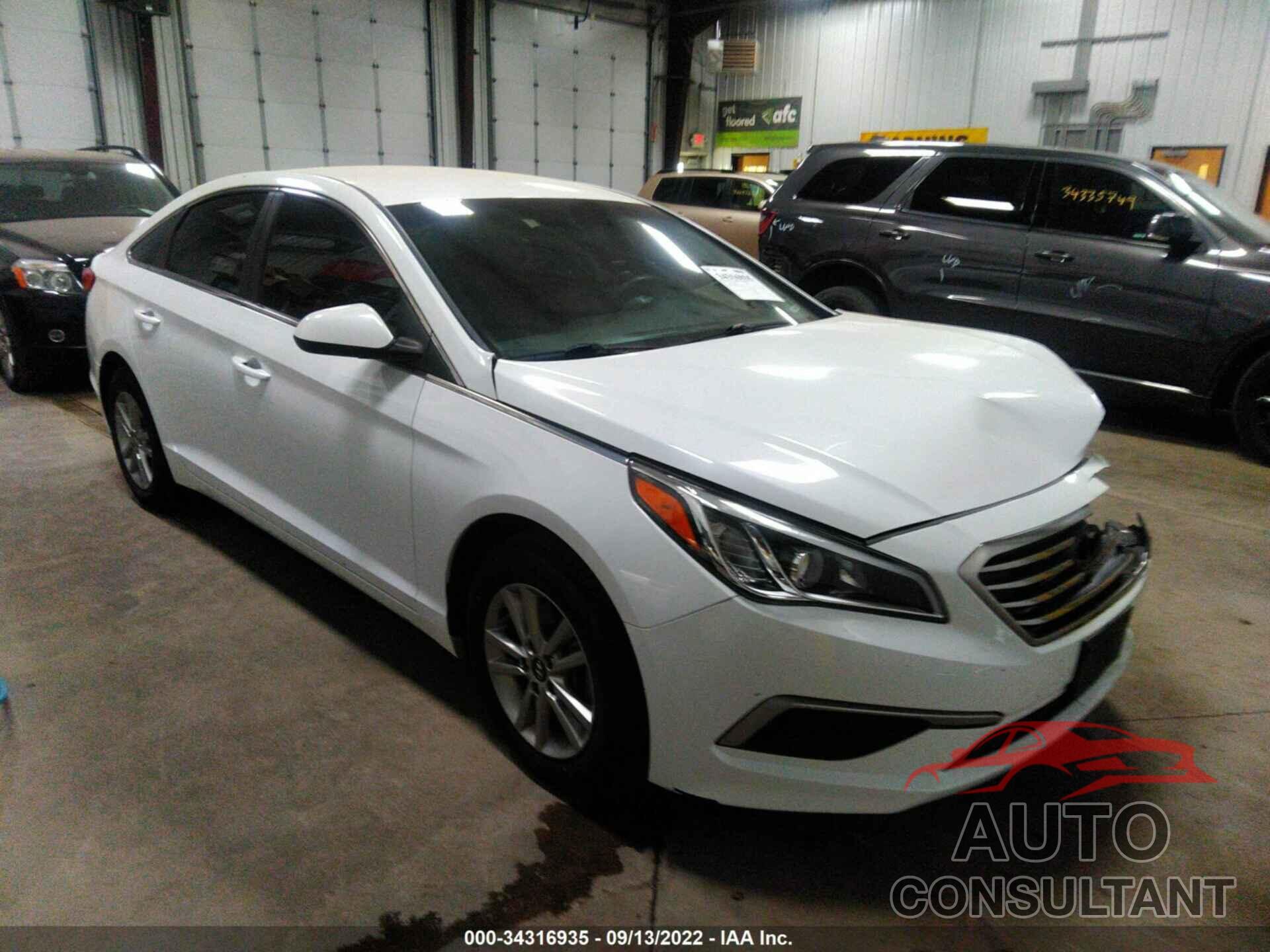 HYUNDAI SONATA 2017 - 5NPE24AFXHH499673