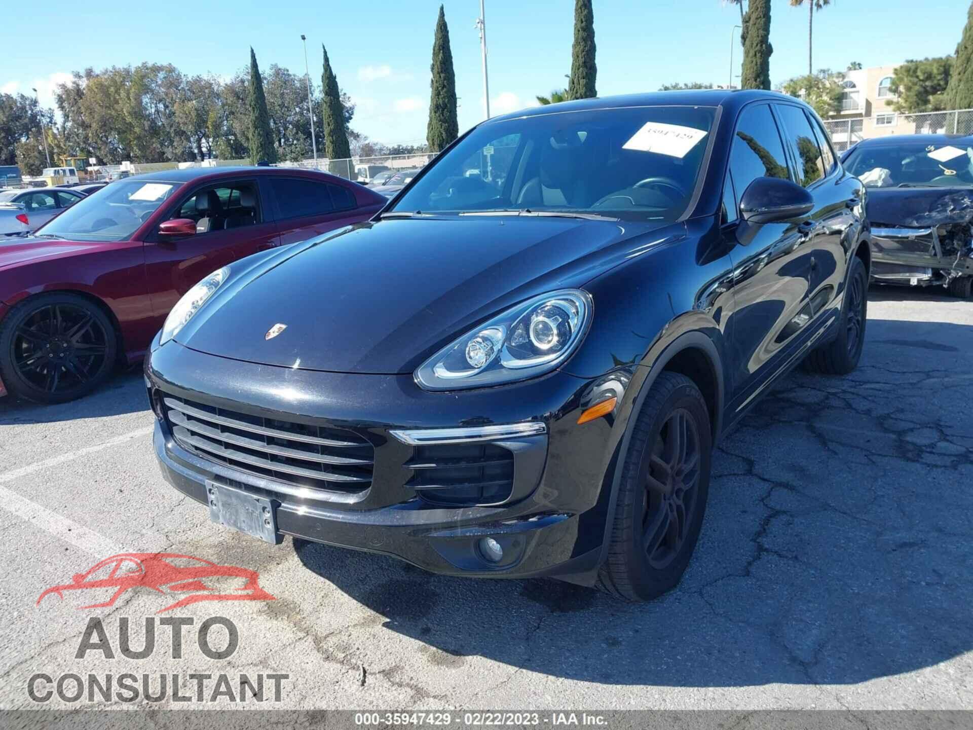 PORSCHE CAYENNE 2016 - WP1AA2A27GKA36357