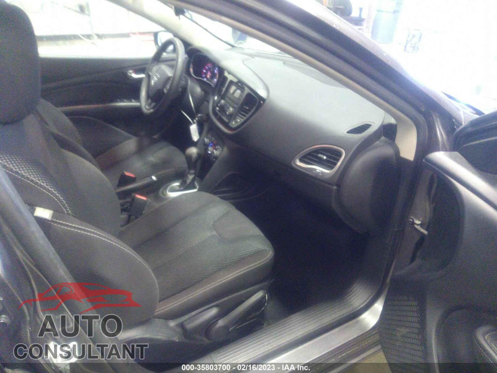 DODGE DART 2015 - 1C3CDFBB3FD330272