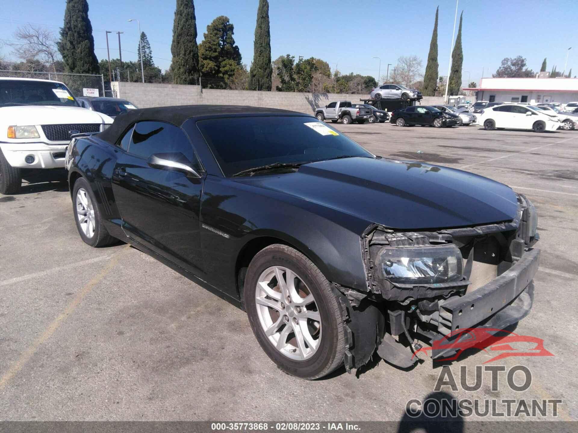 CHEVROLET CAMARO 2015 - 2G1FD3D36F9269728