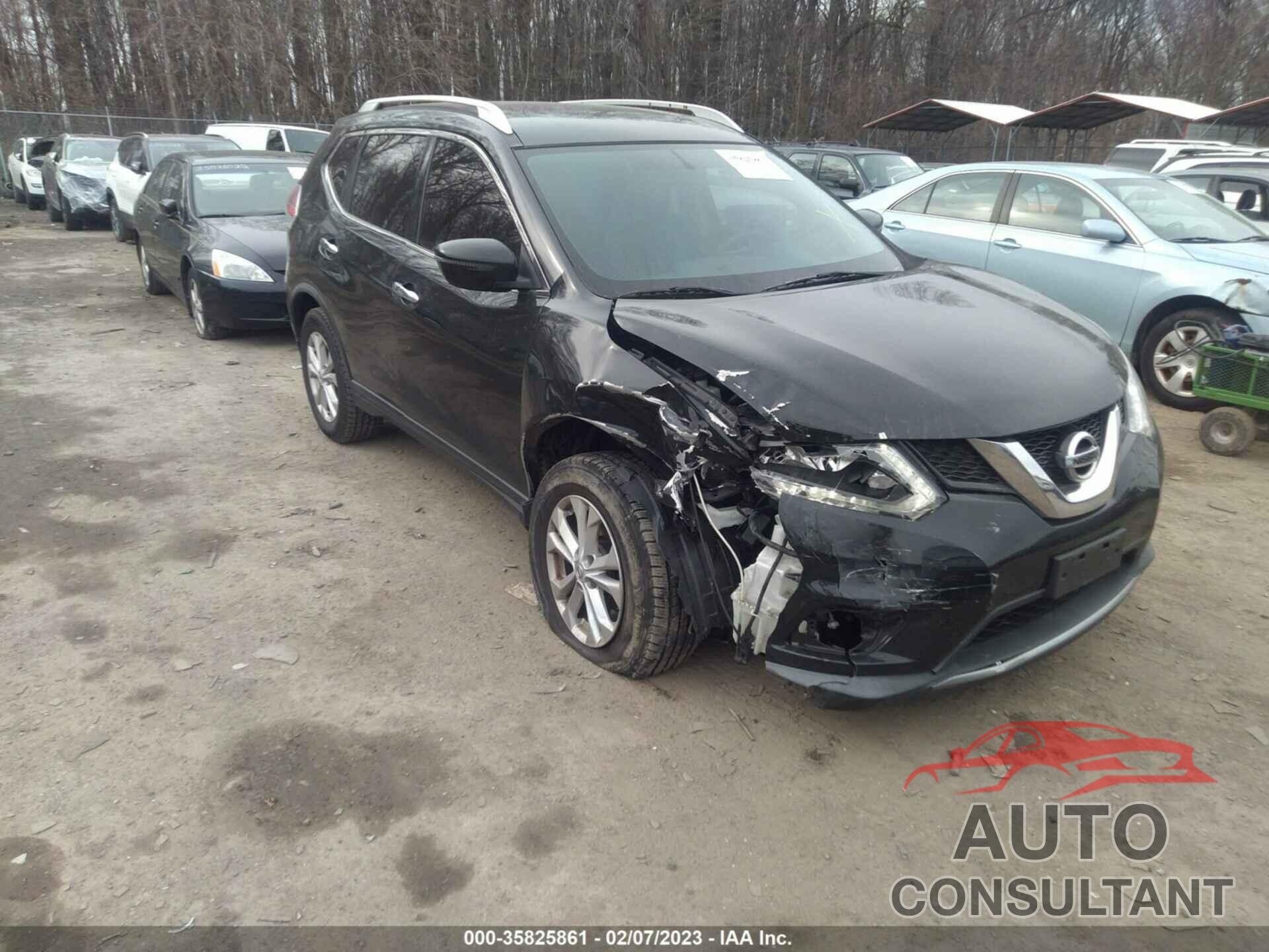 NISSAN ROGUE 2016 - KNMAT2MV6GP711250