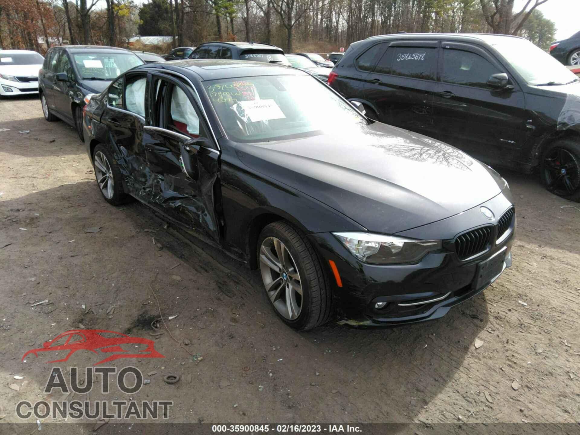 BMW 3 SERIES 2017 - WBA8D9G30HNU65093