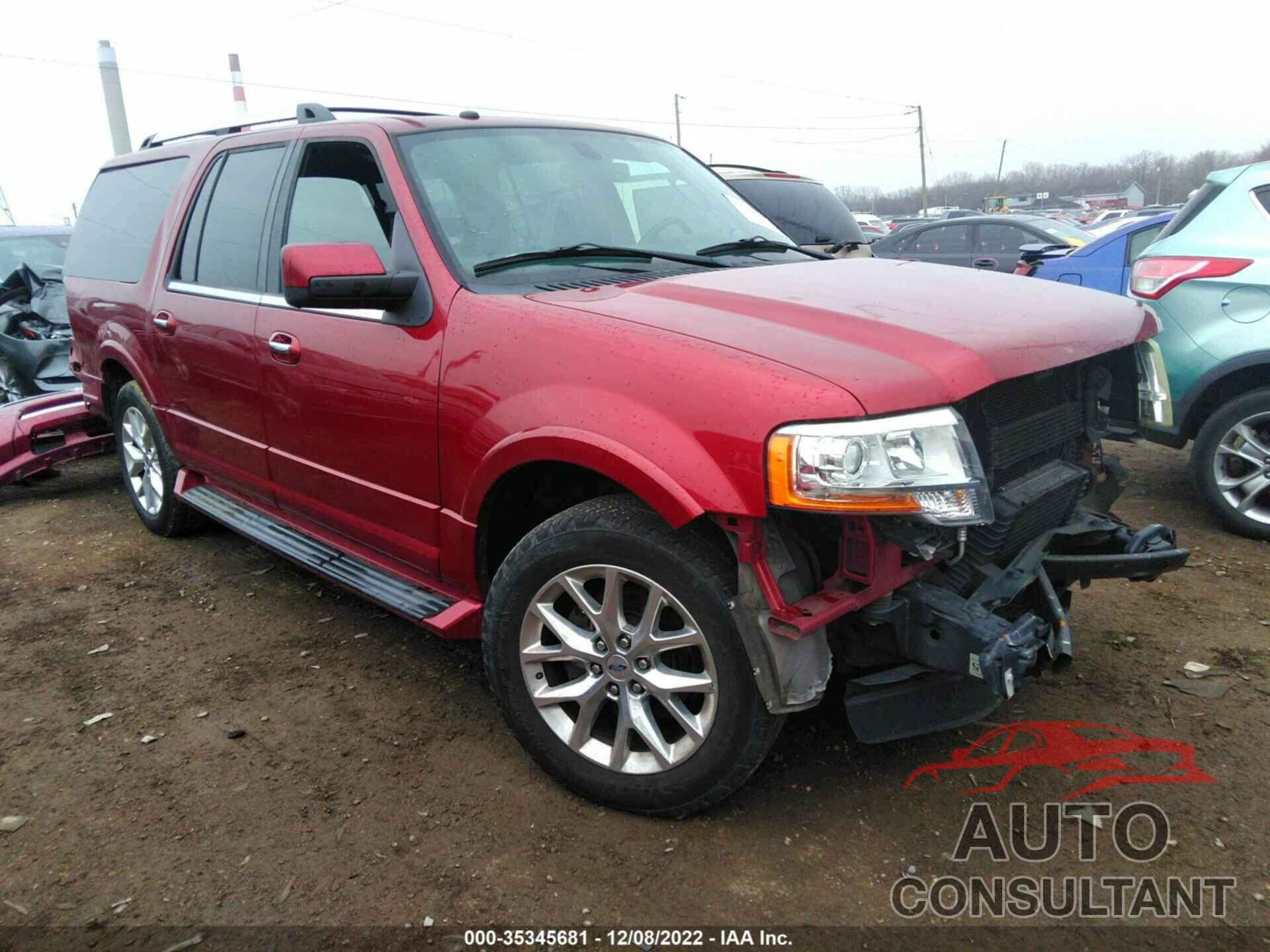 FORD EXPEDITION EL 2016 - 1FMJK1KT6GEF11961