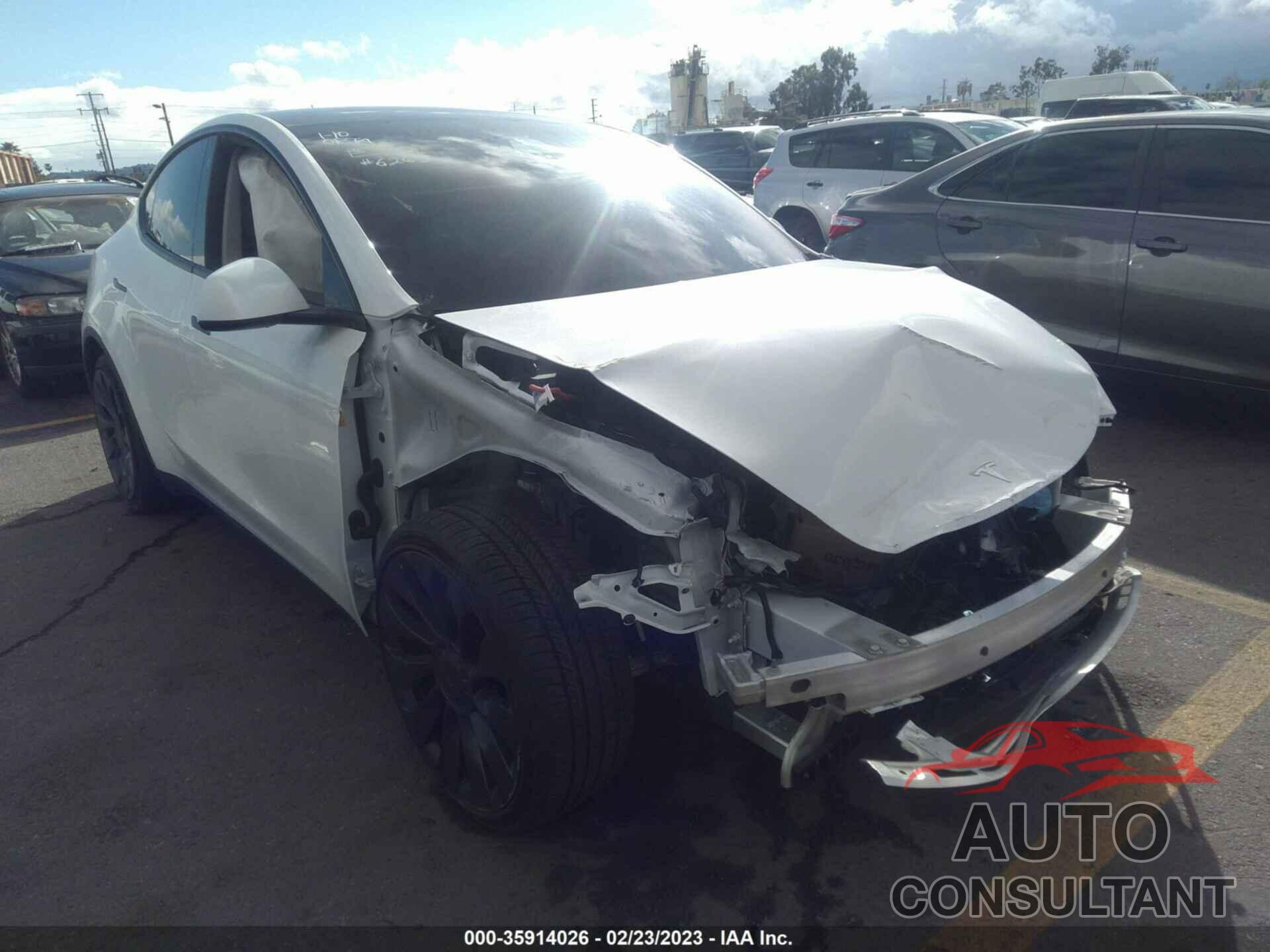 TESLA MODEL Y 2022 - 7SAYGDEF0NF326265