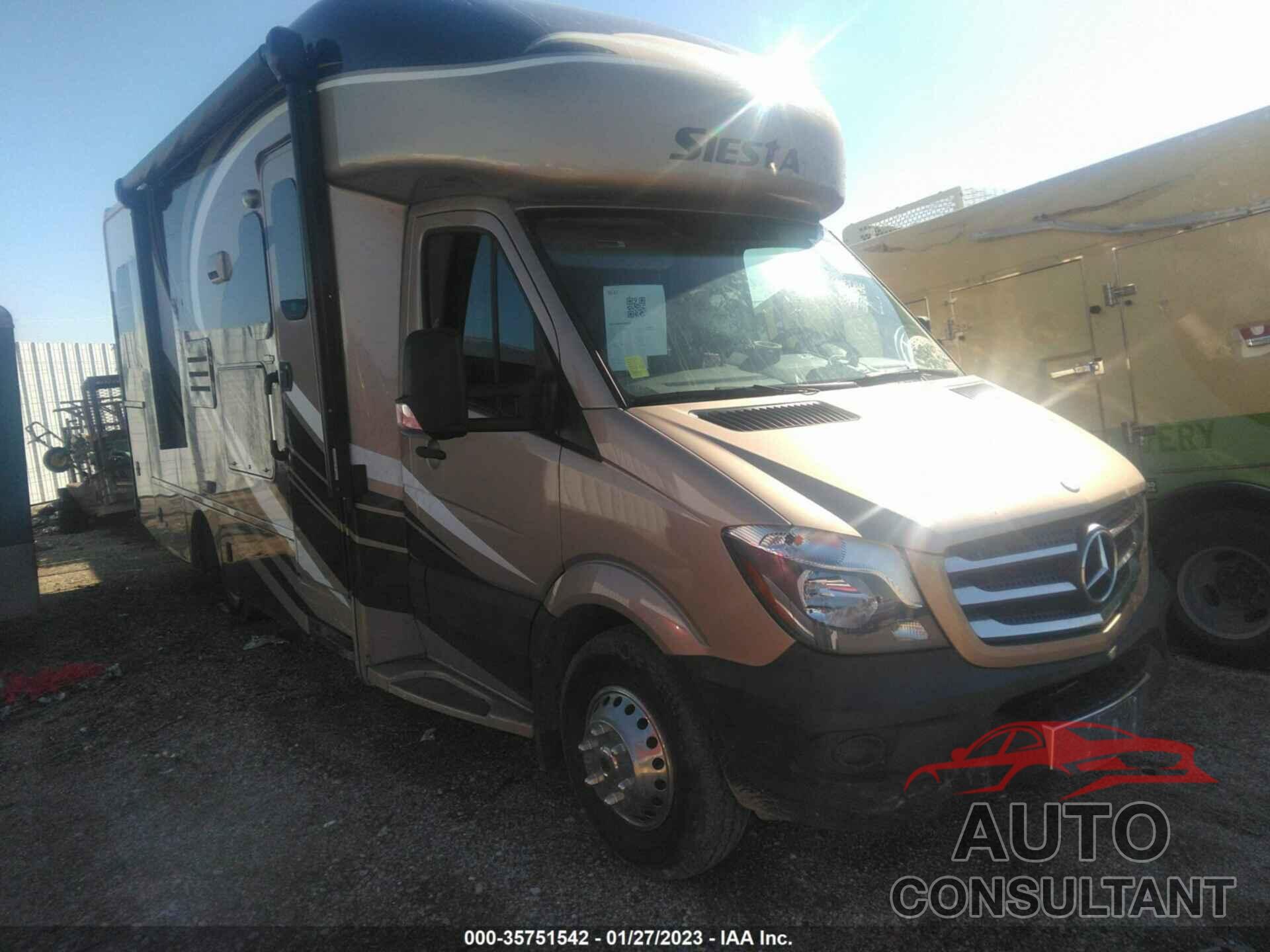 MERCEDES-BENZ SPRINTER CHASSIS-CABS 2015 - WDAPF4CC7F9600824