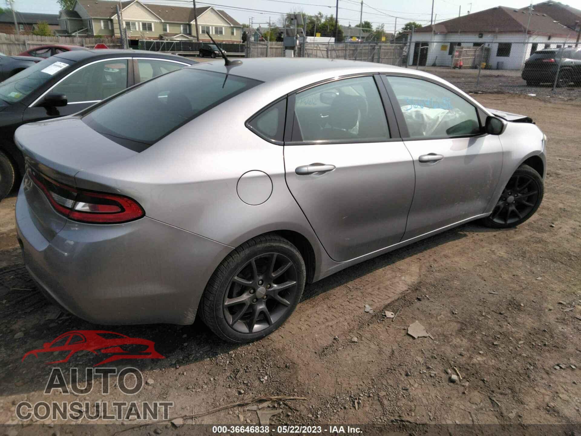 DODGE DART 2015 - 1C3CDFAA4FD421107