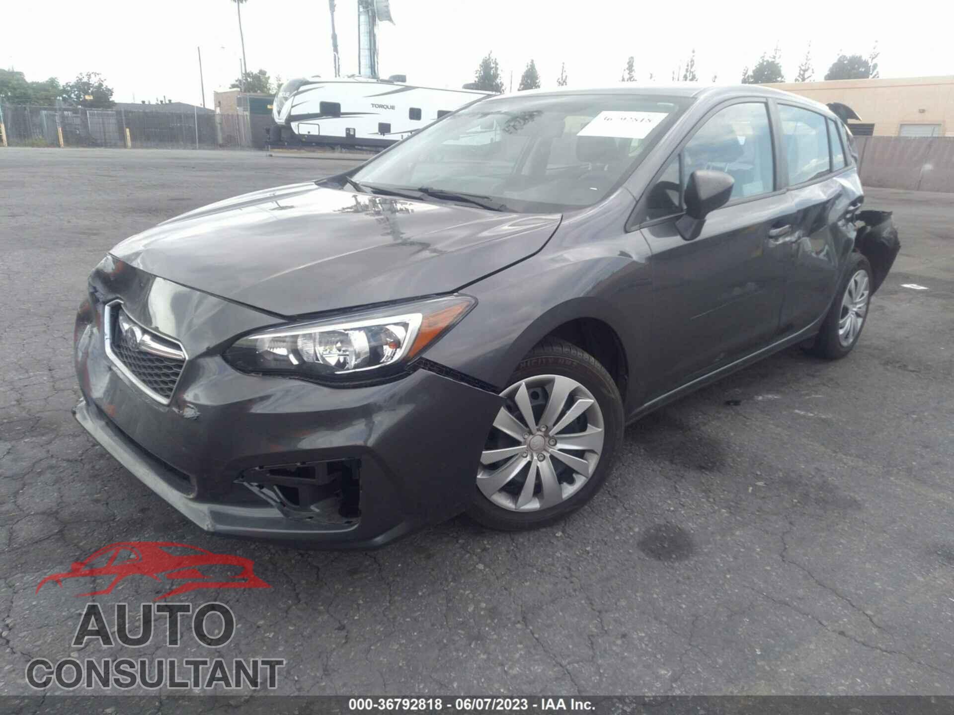 SUBARU IMPREZA 2019 - 4S3GTAA61K3711707