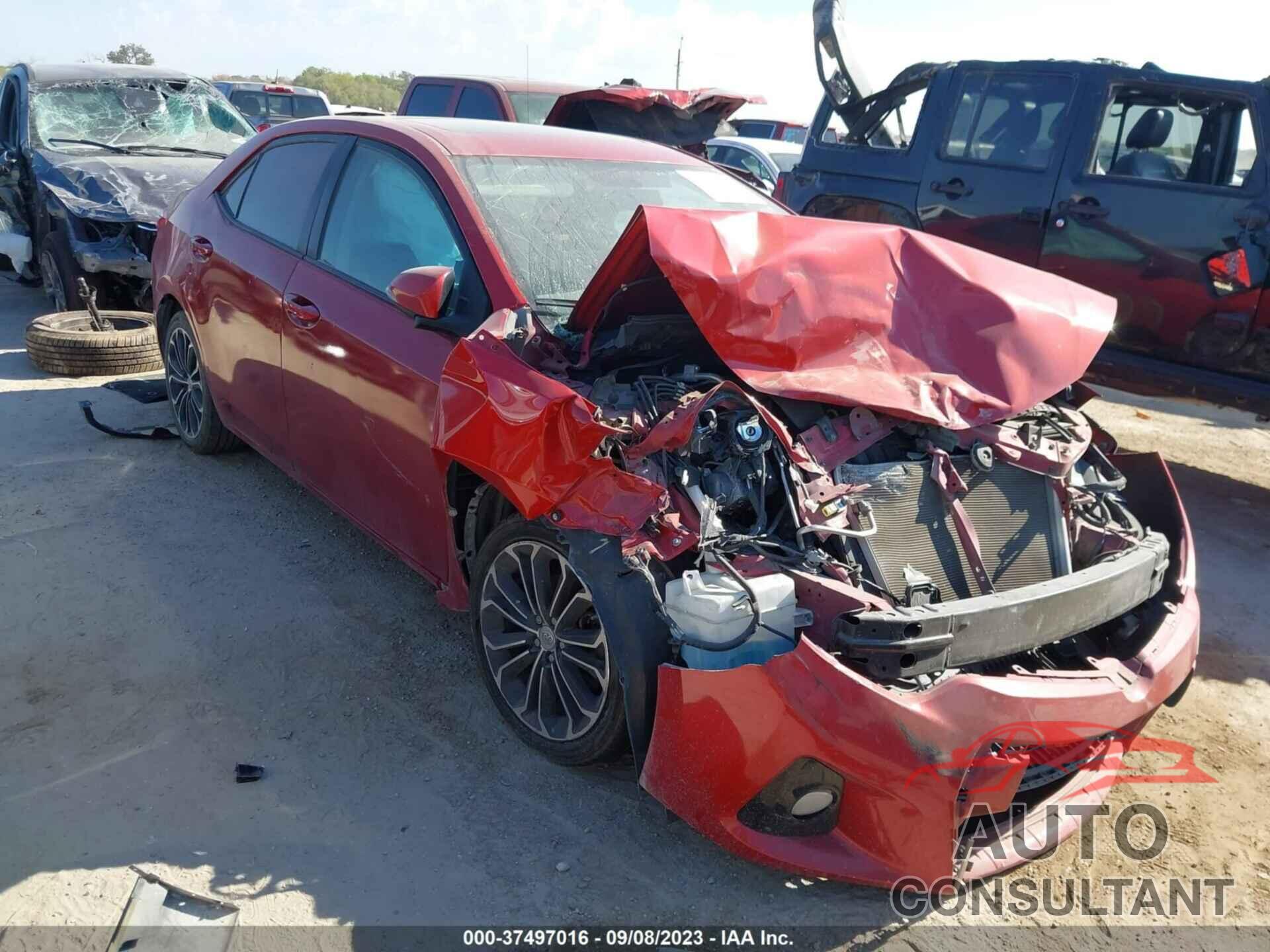 TOYOTA COROLLA 2015 - 2T1BURHE2FC471311