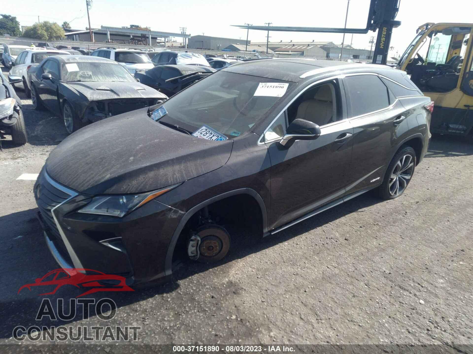 LEXUS RX 450H 2017 - 2T2BGMCA9HC013097