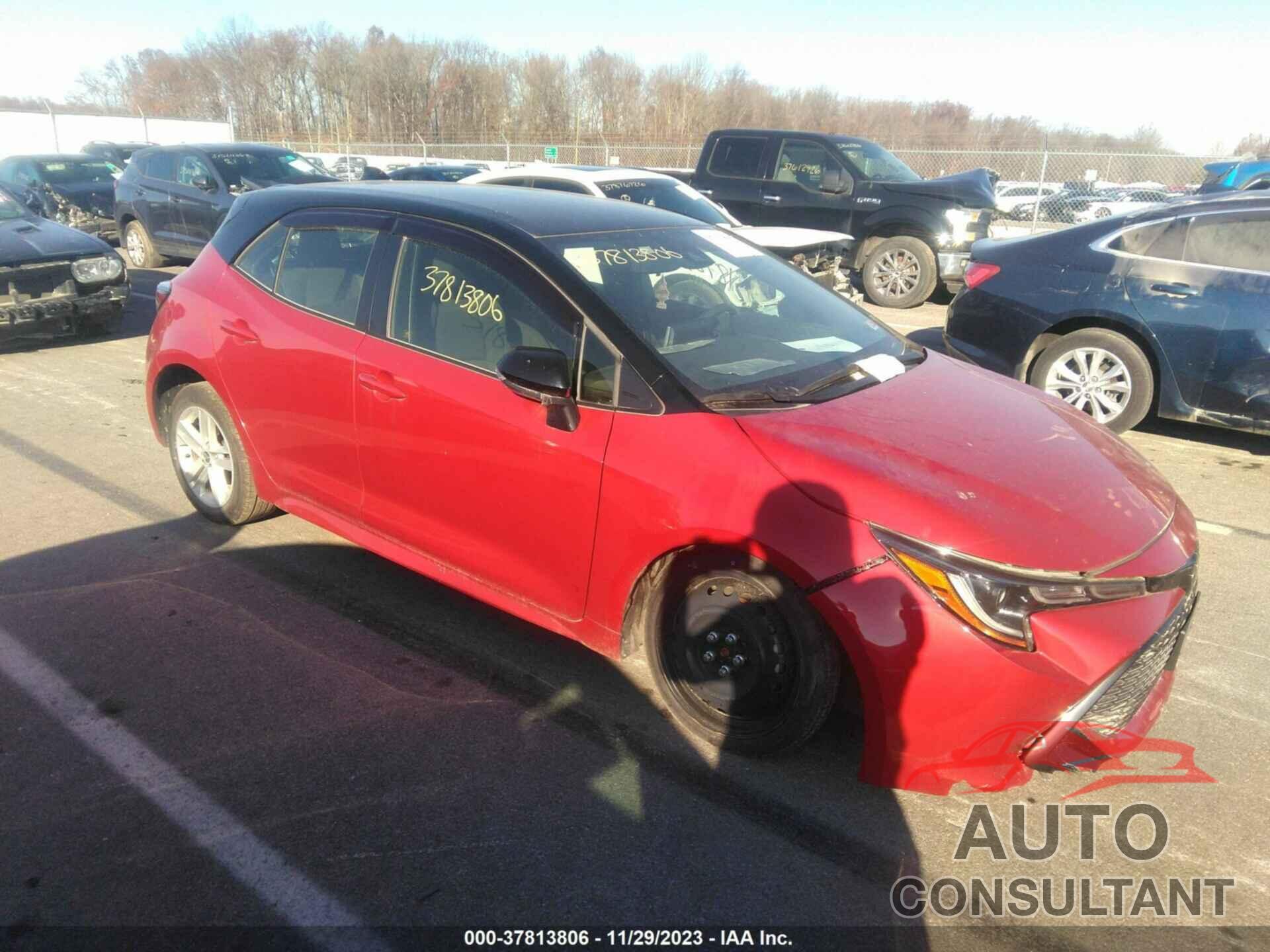 TOYOTA COROLLA 2021 - JTND4MBE4M3130546