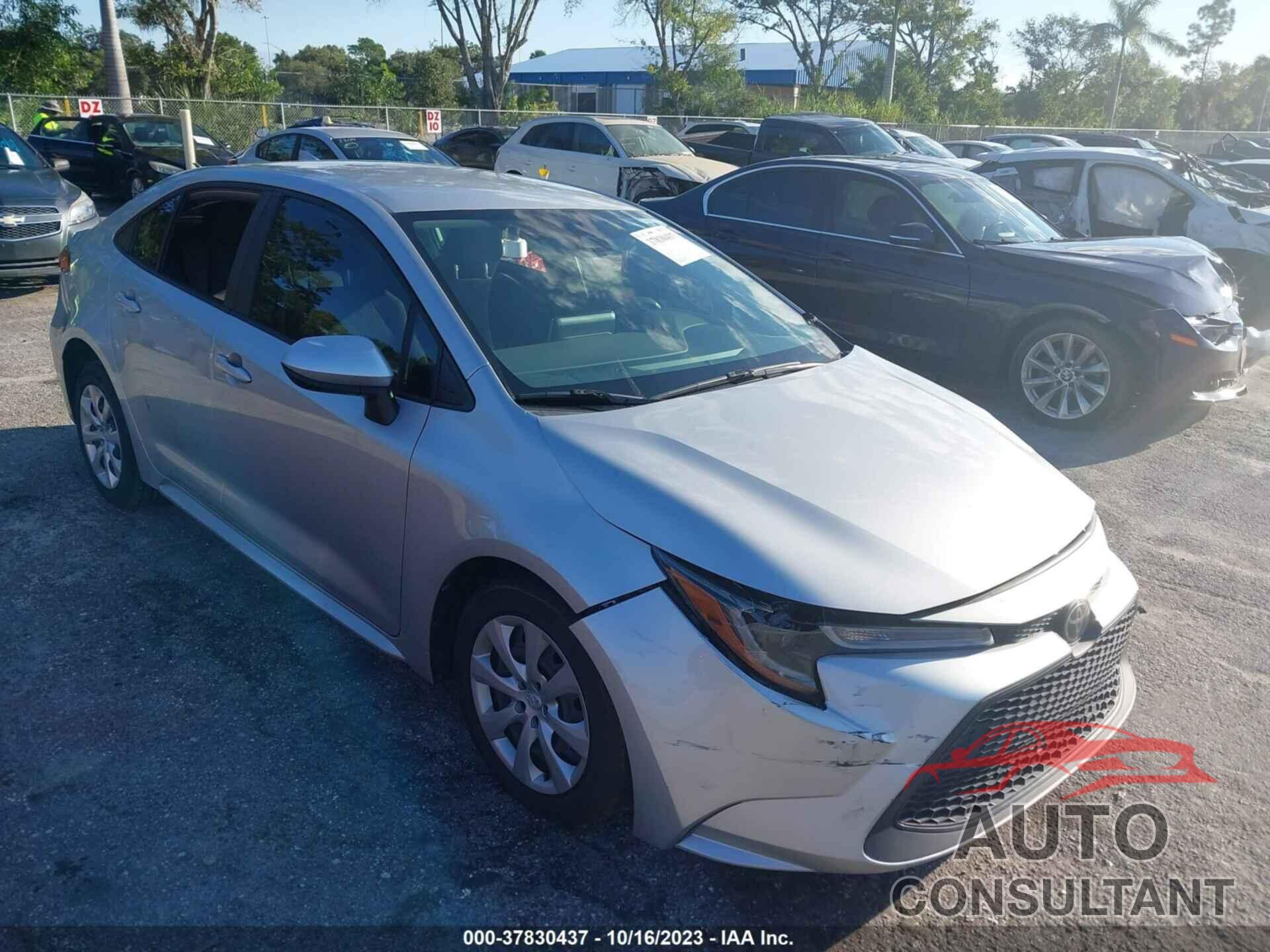TOYOTA COROLLA 2021 - JTDEPMAE8MJ125802
