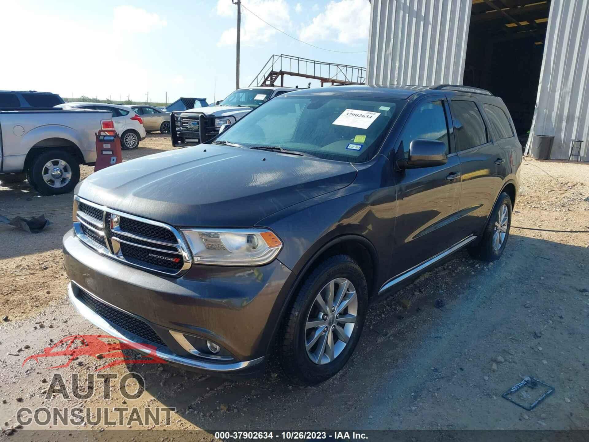 DODGE DURANGO 2016 - 1C4RDHAG1GC502899