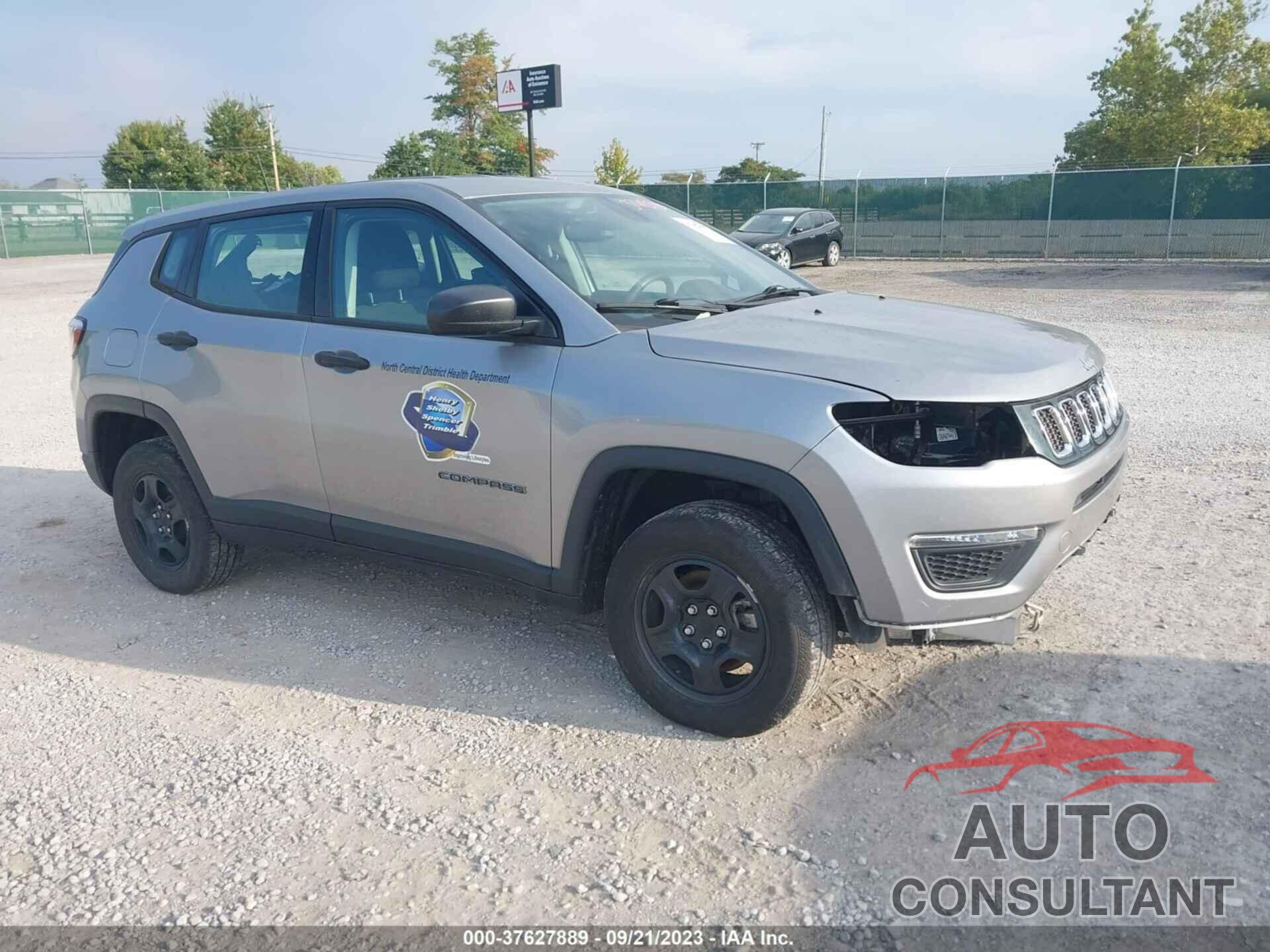 JEEP COMPASS 2019 - 3C4NJDAB4KT834157