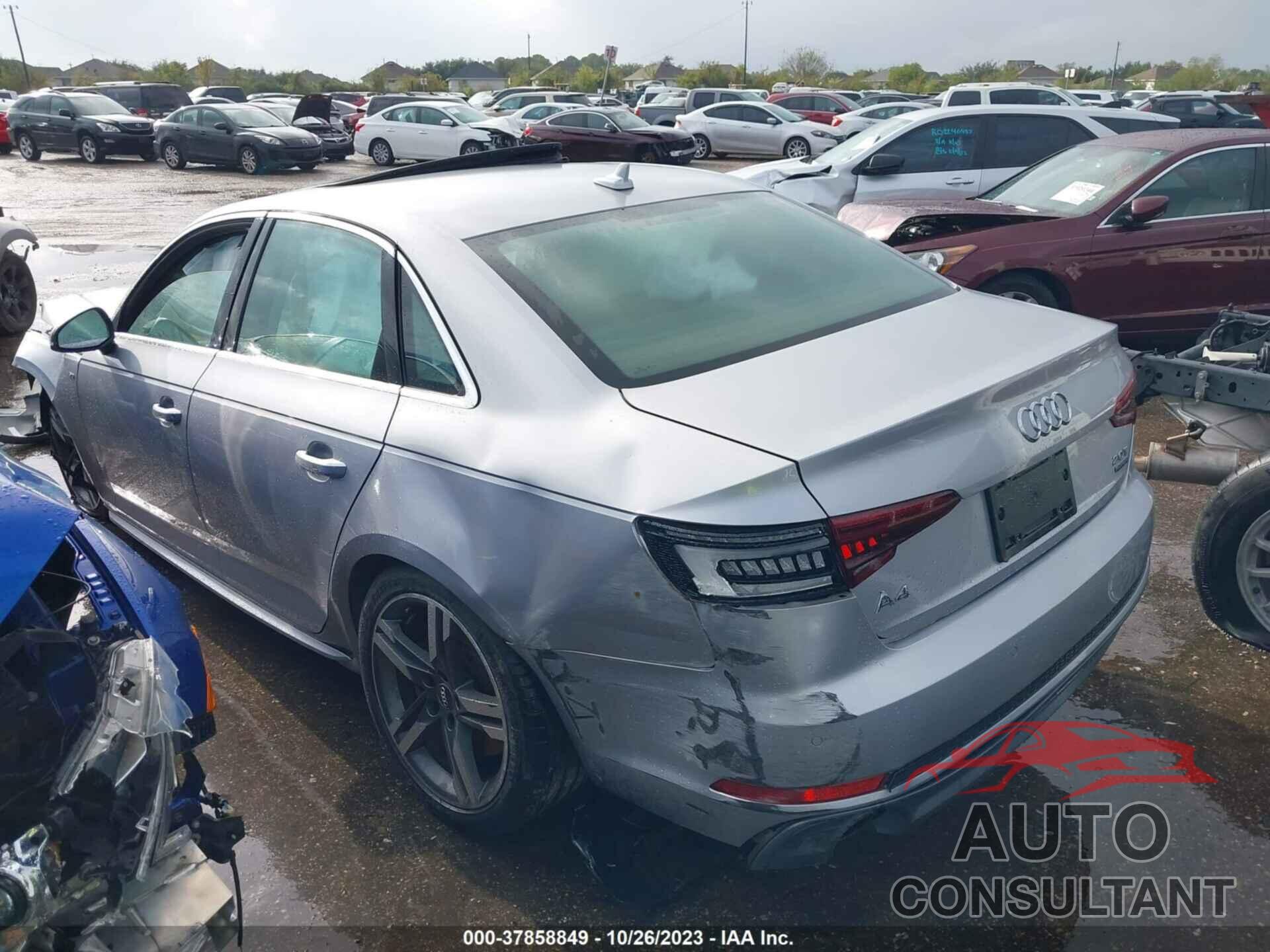 AUDI A4 2018 - WAUENAF43JA078675