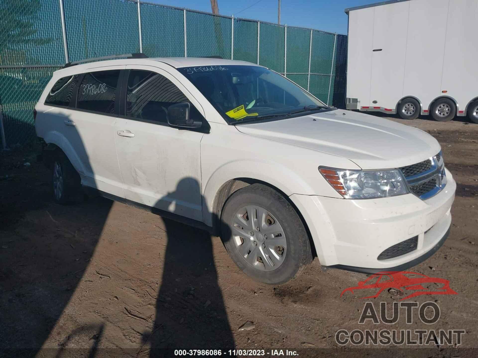DODGE JOURNEY 2017 - 3C4PDCAB5HT558641
