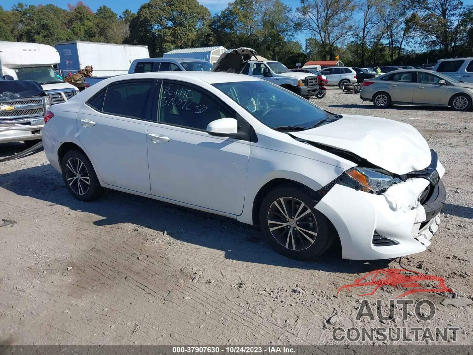 TOYOTA COROLLA 2017 - 2T1BURHEXHC917174