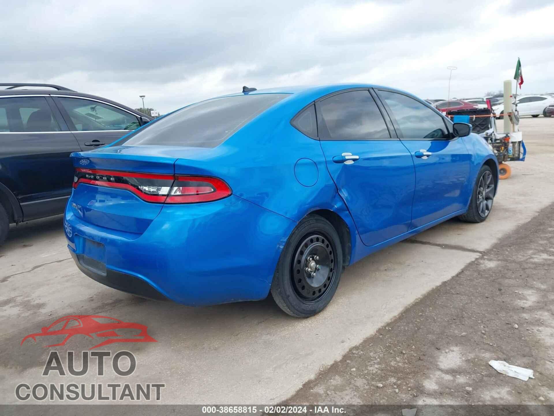 DODGE DART 2016 - 1C3CDFAA0GD578084