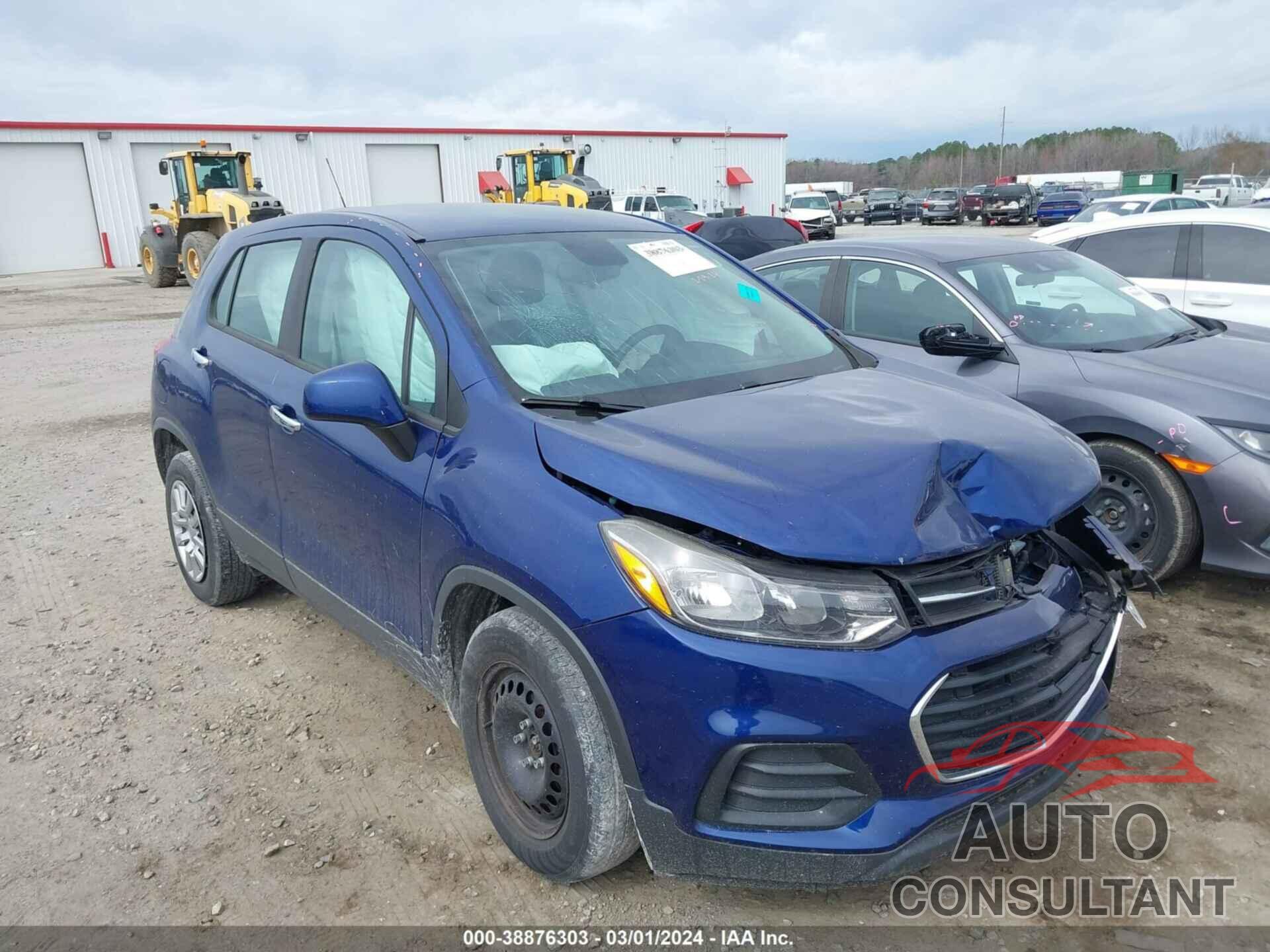 CHEVROLET TRAX 2017 - 3GNCJKSB9HL135018