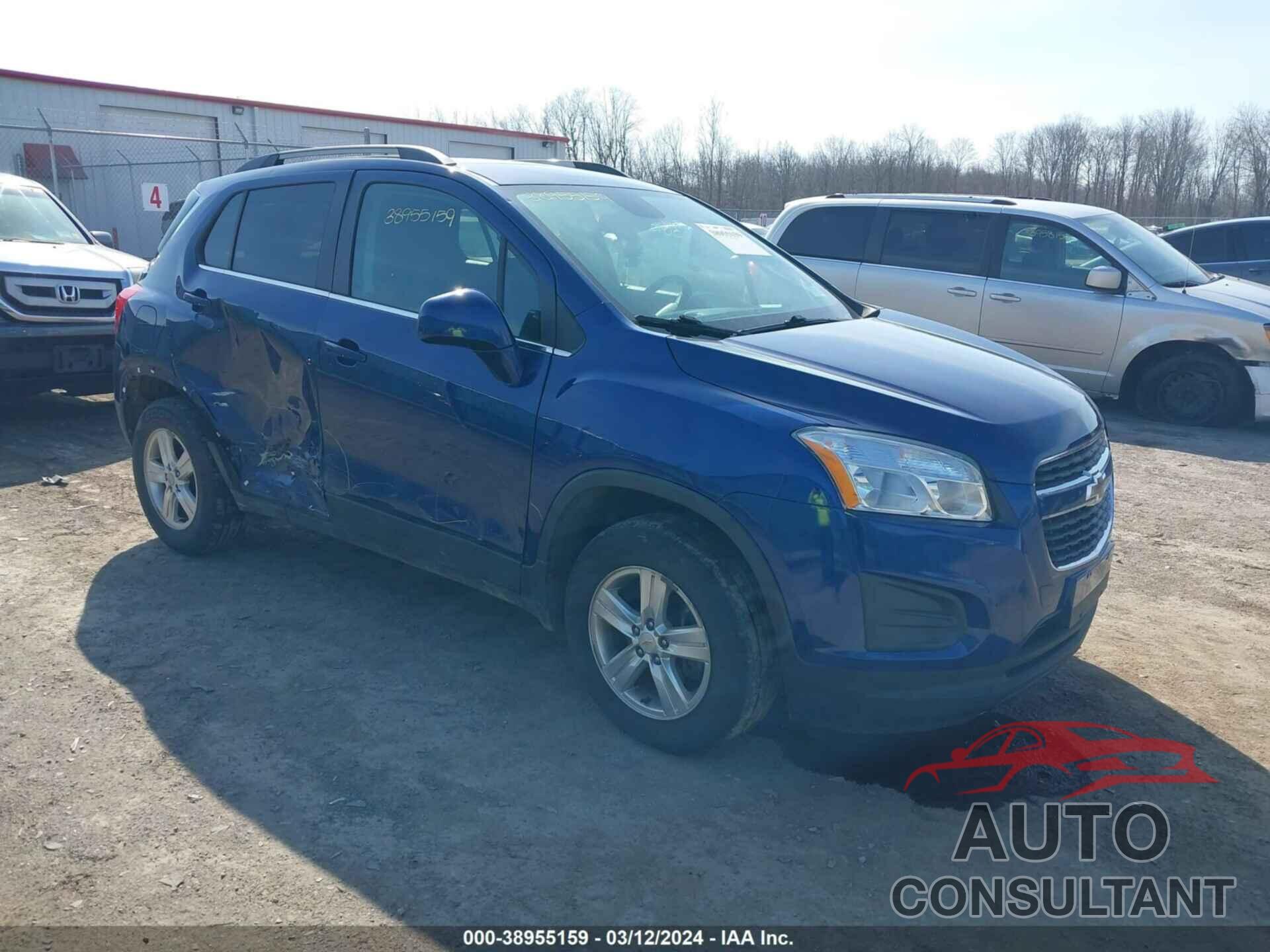 CHEVROLET TRAX 2016 - 3GNCJPSB4GL166298