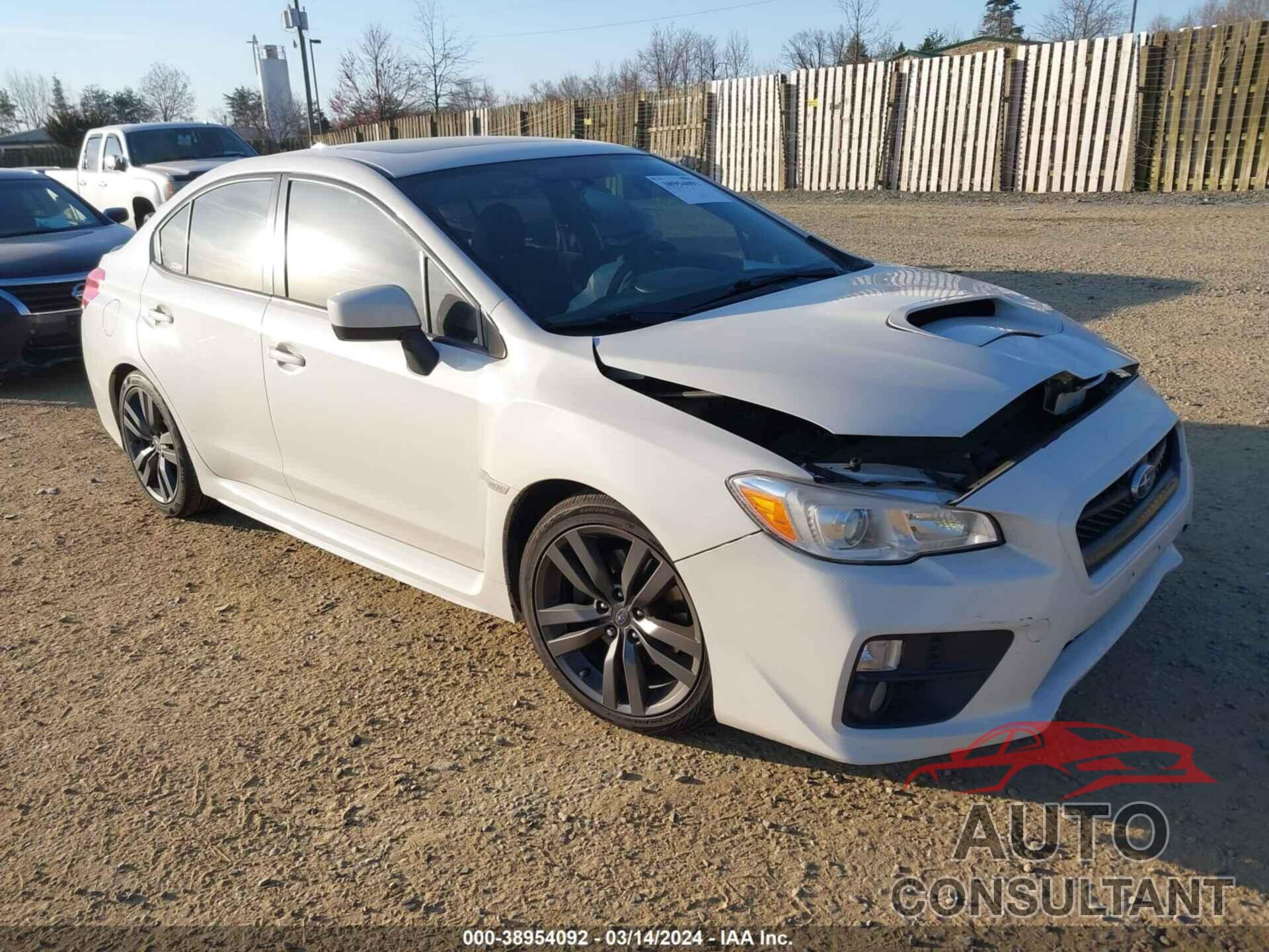 SUBARU WRX 2017 - JF1VA1E61H9828304