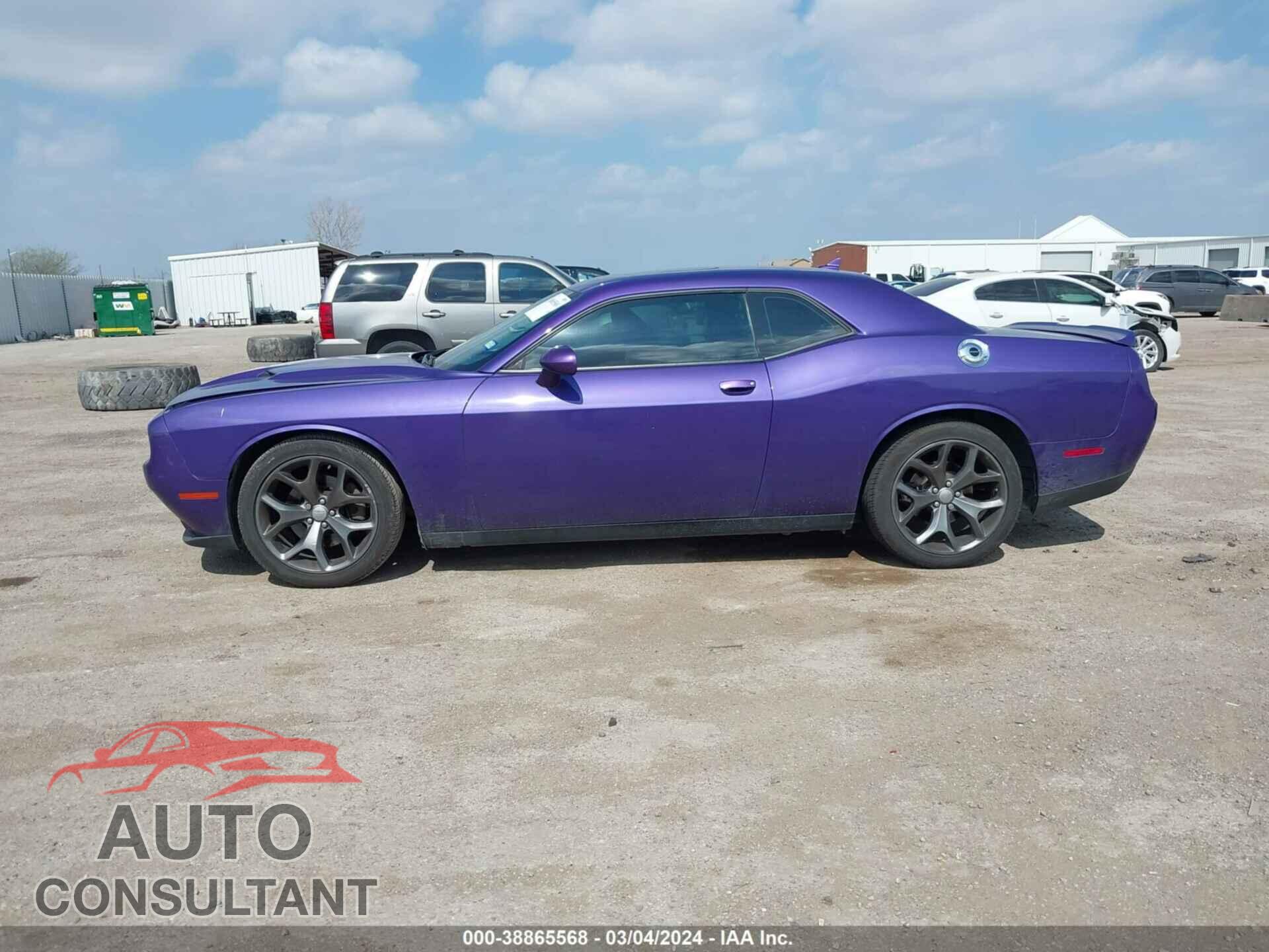 DODGE CHALLENGER 2016 - 2C3CDZAG1GH185512