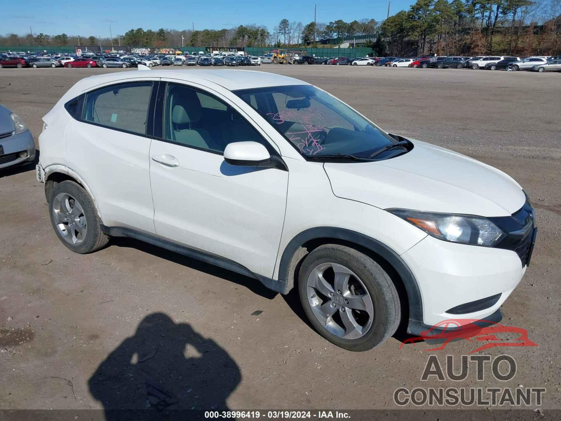 HONDA HR-V 2017 - 3CZRU6H36HM729703