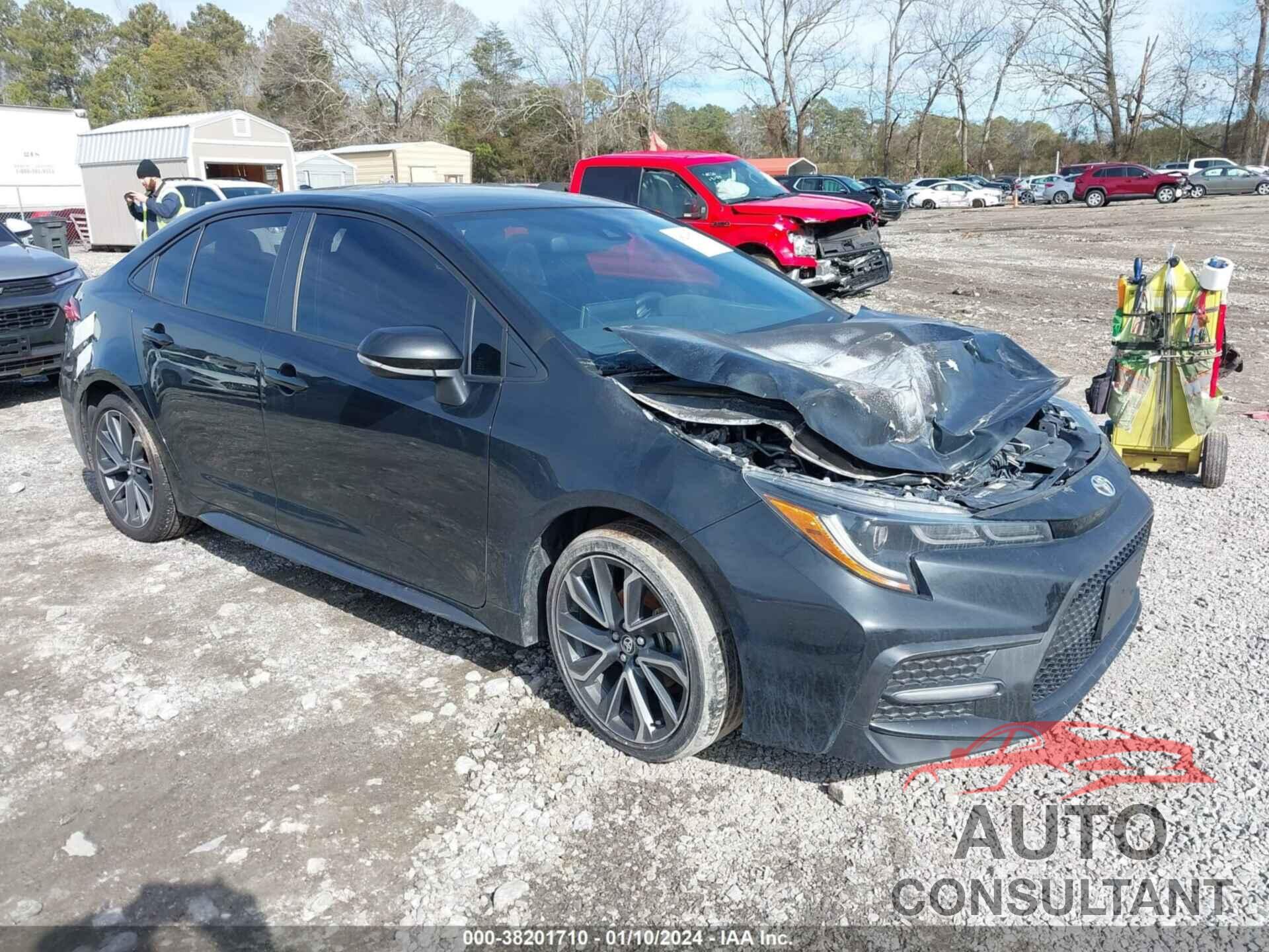 TOYOTA COROLLA 2021 - JTDS4MCE6MJ057217