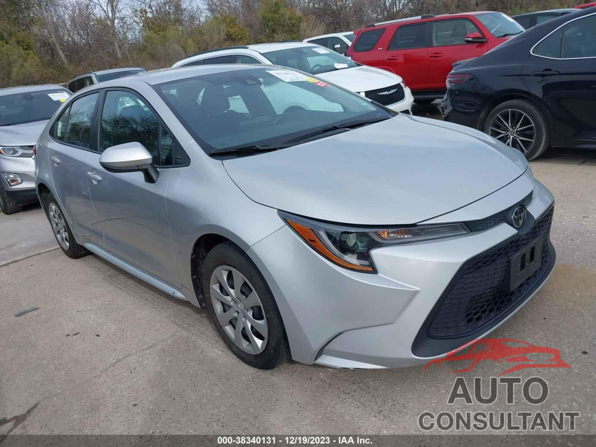 TOYOTA COROLLA 2022 - 5YFEPMAE0NP276629
