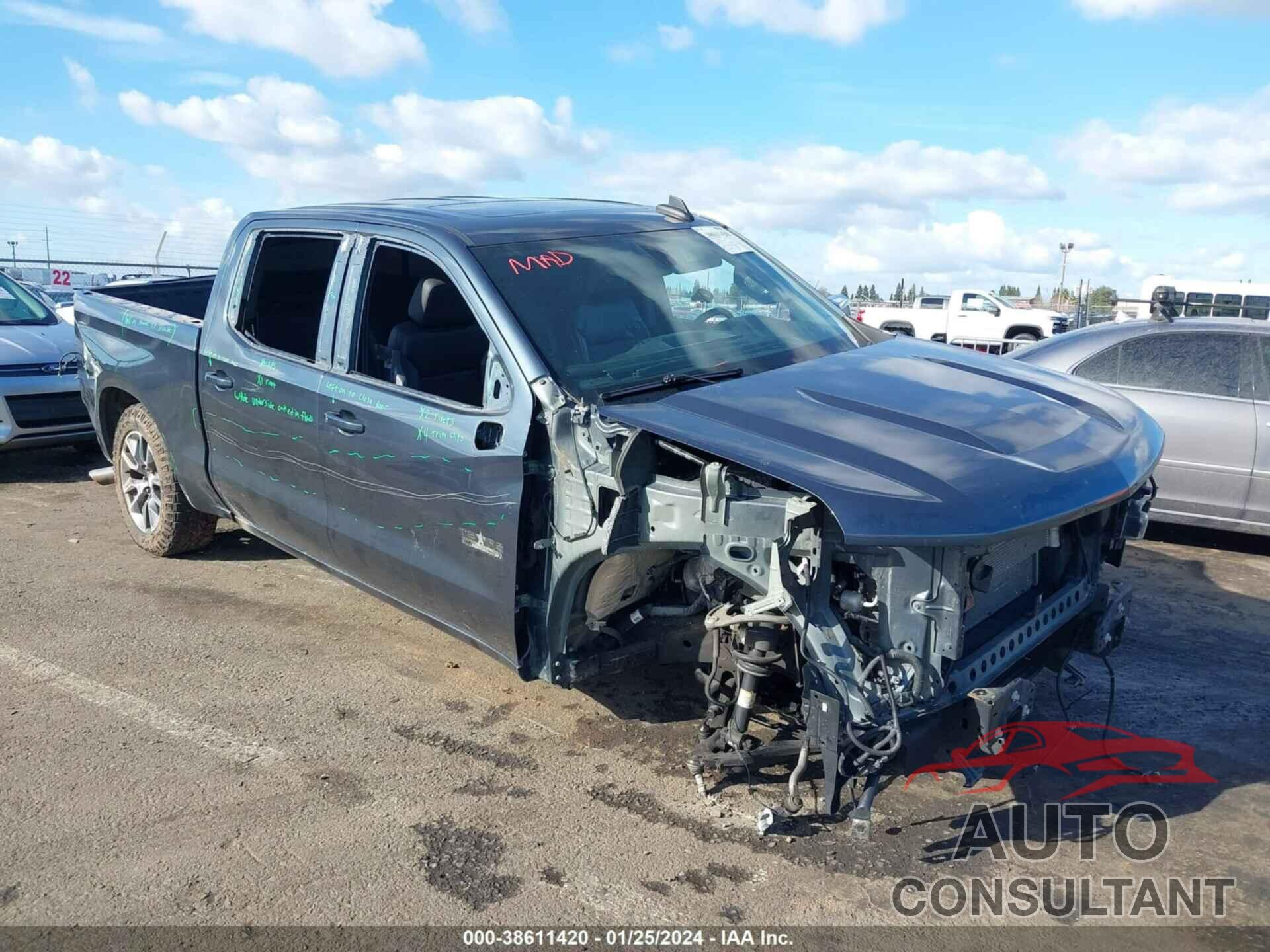 CHEVROLET SILVERADO 1500 2019 - 3GCPWCED2KG190019