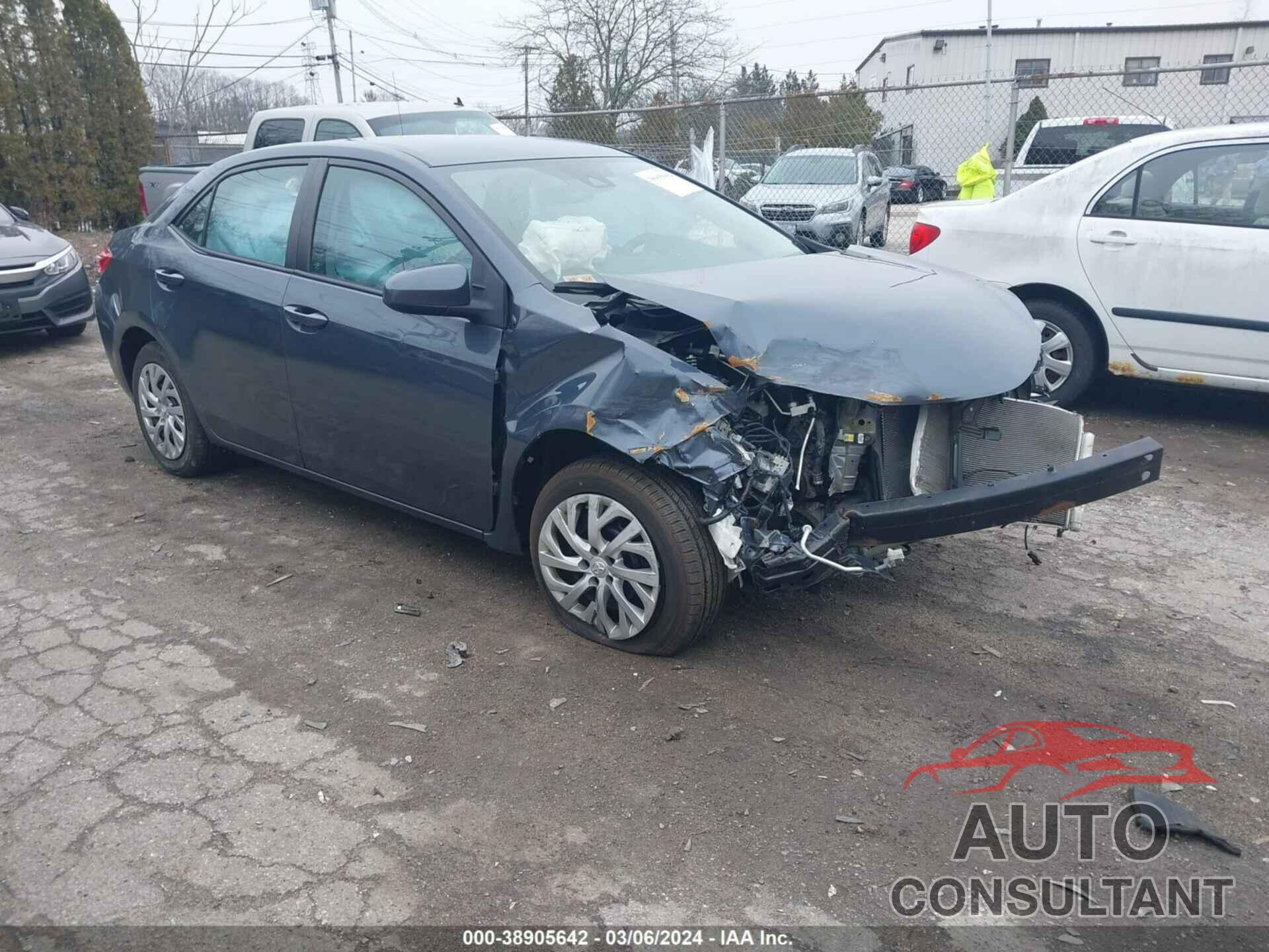 TOYOTA COROLLA 2017 - 2T1BURHE2HC827761
